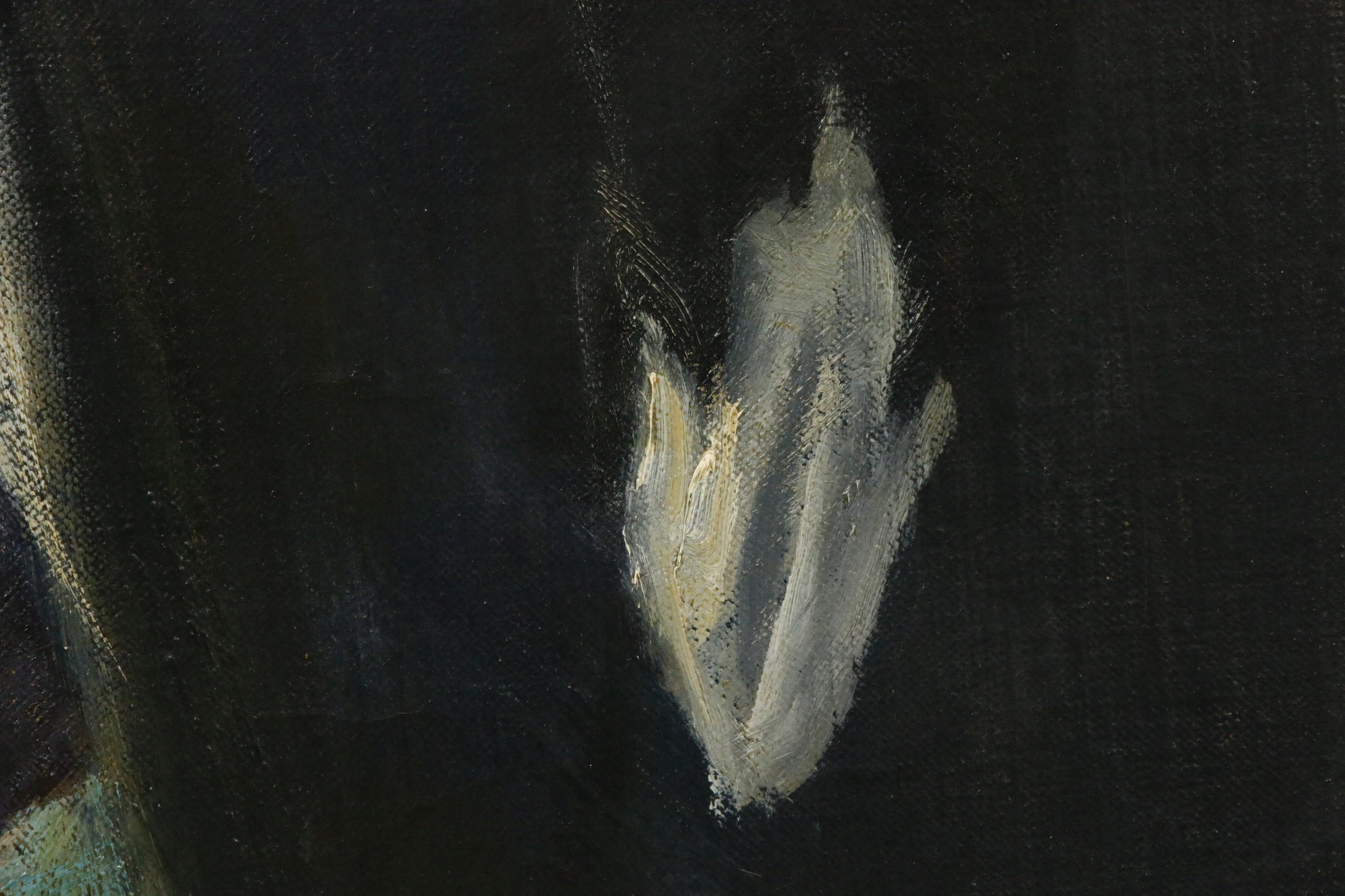 Howard Chandler Christy Male Portrait Oil Painting, 1946