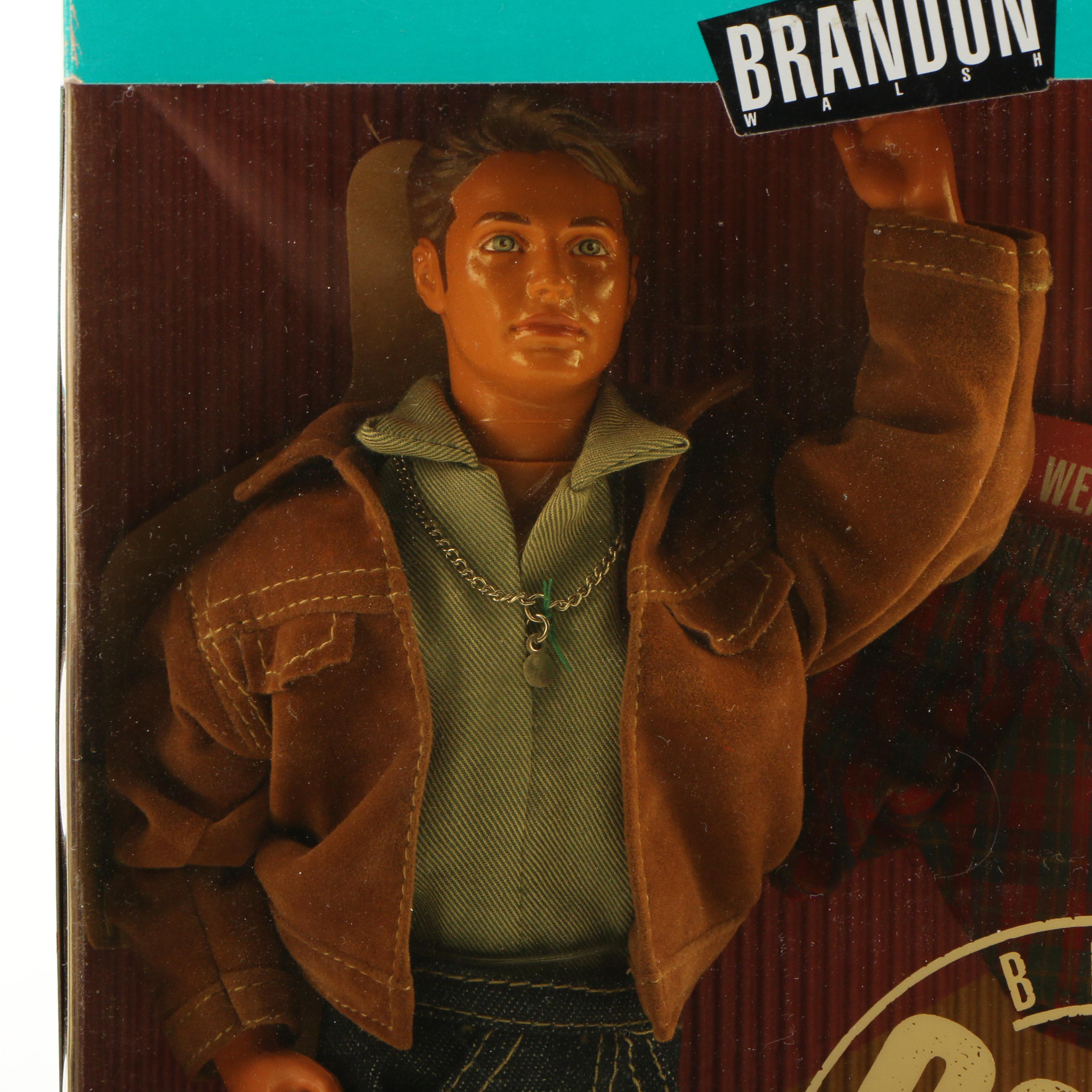 Beverly Hills 90210 "Brandon" Doll, "Pretty in Plaid" Barbie and Other Dolls