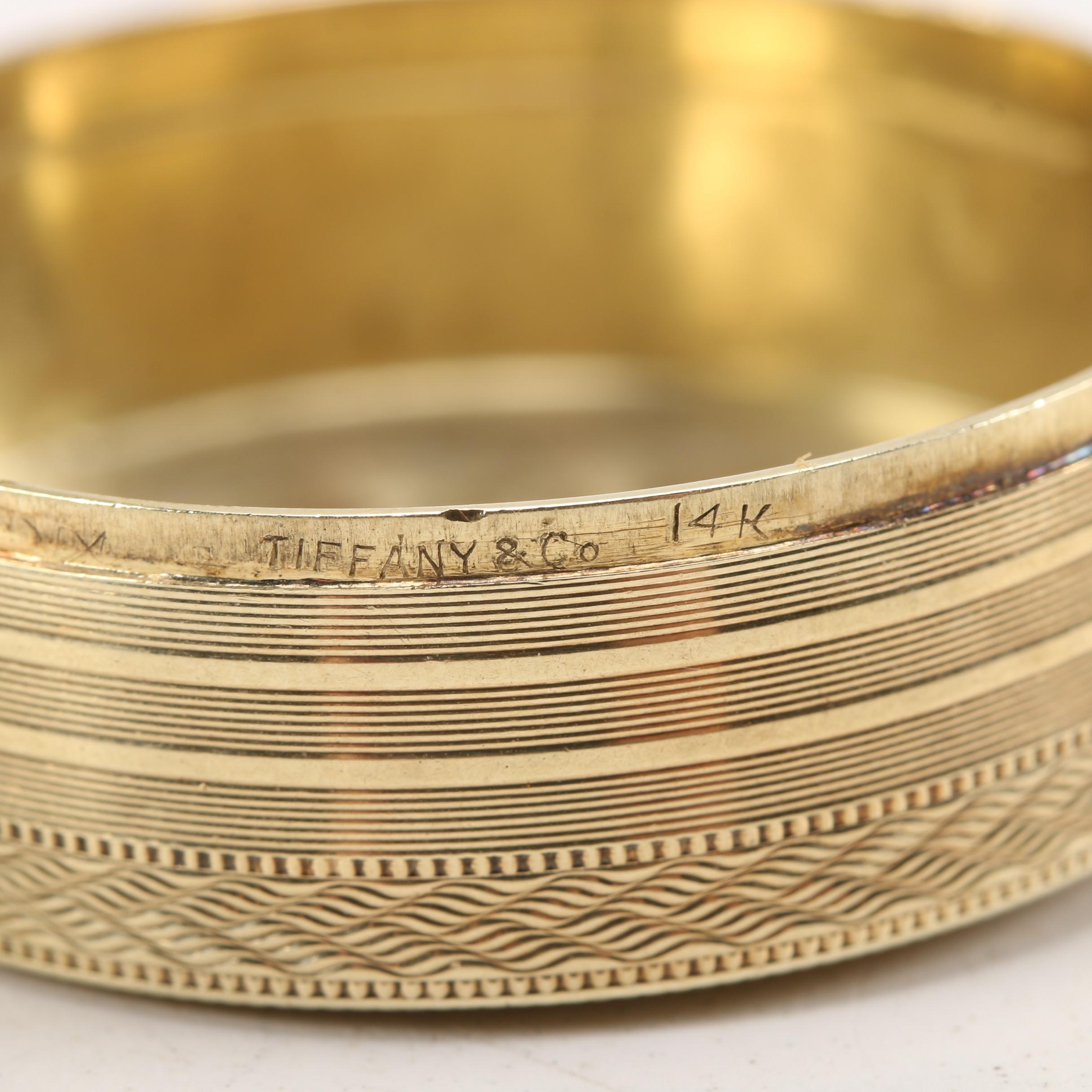 Tiffany & Co. 14K Yellow Gold Chatelaine with Compact and Lipstick Case, Vintage