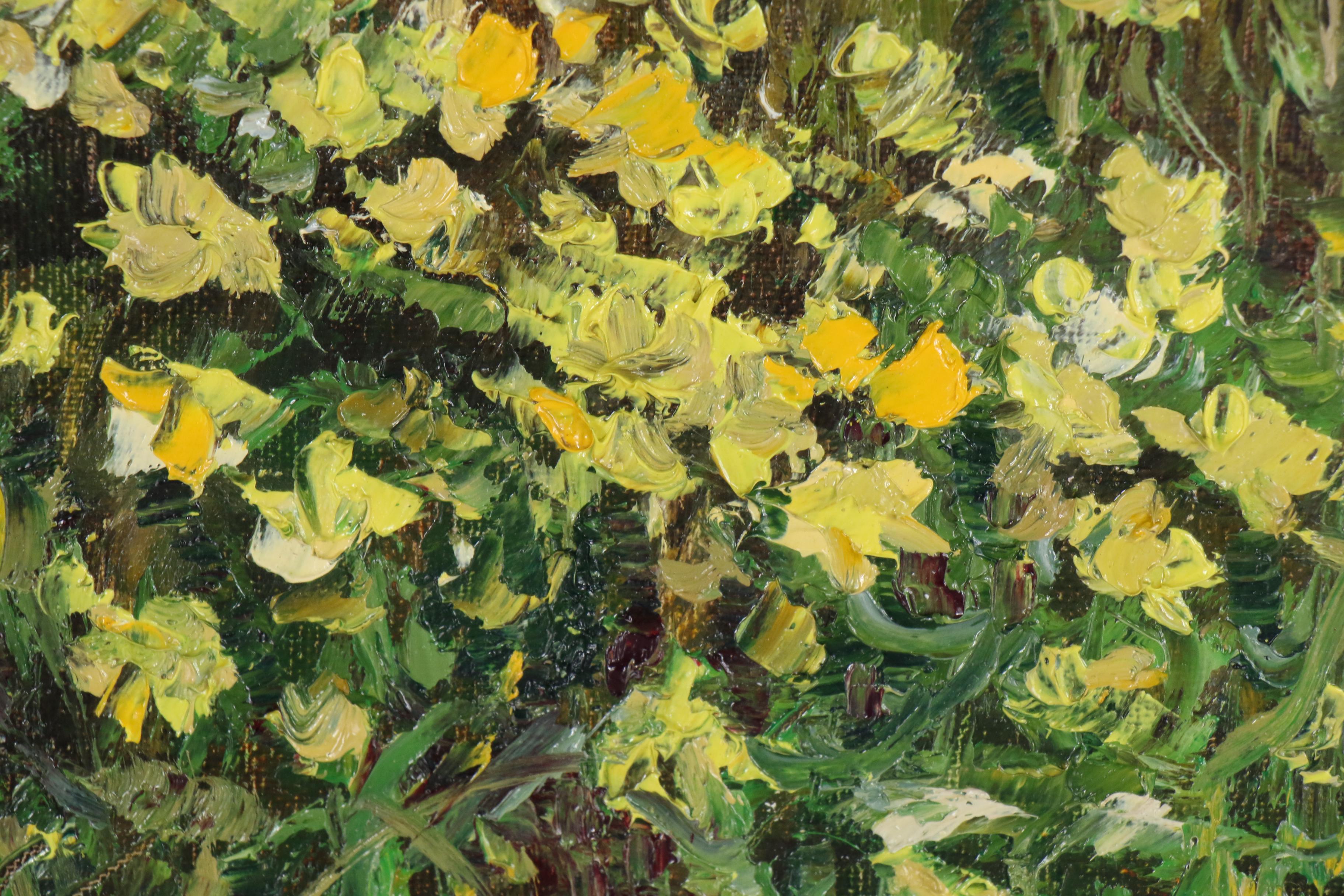 Garncarek Aleksander Oil Painting "Kwiaty nad wodą"