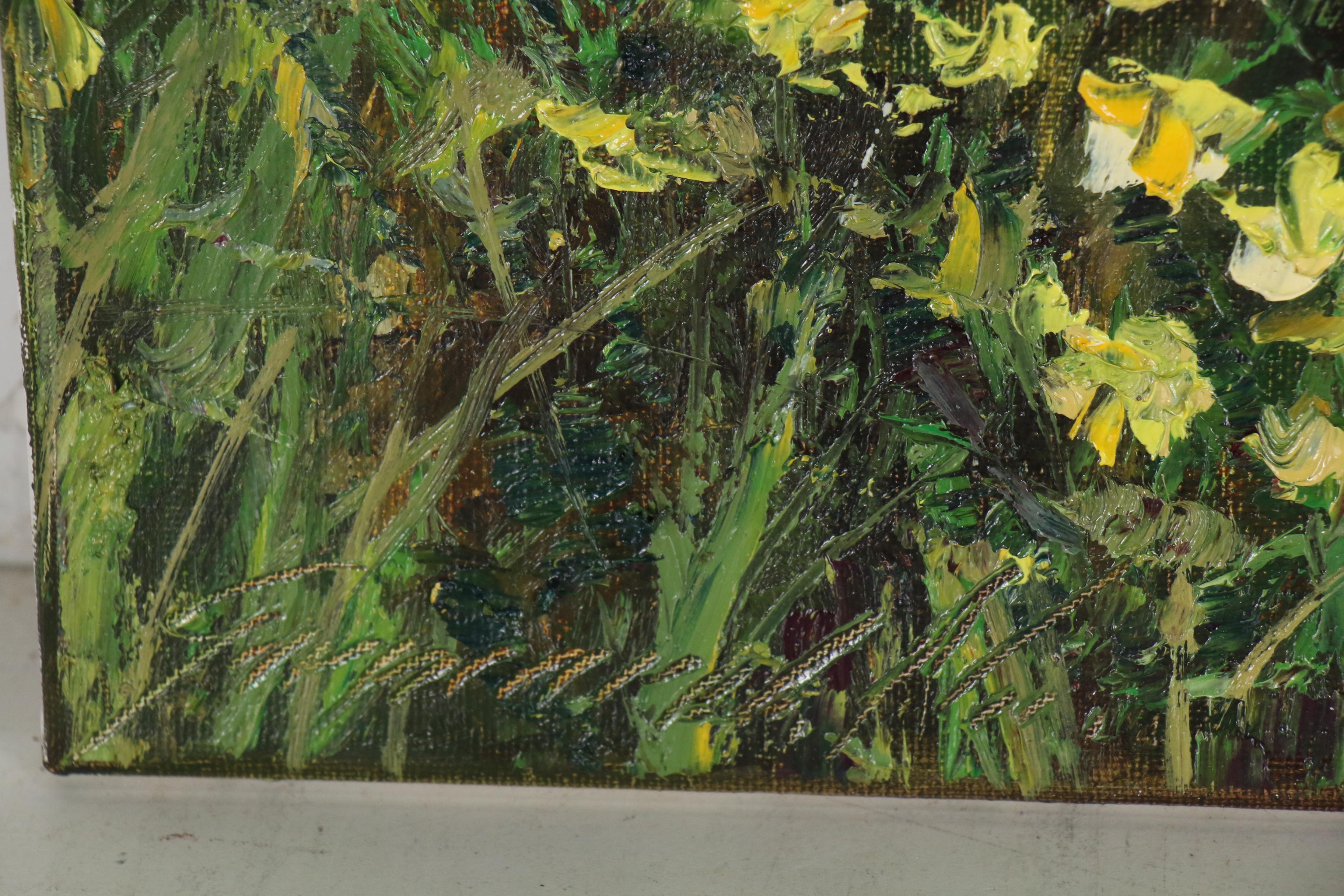 Garncarek Aleksander Oil Painting "Kwiaty nad wodą"