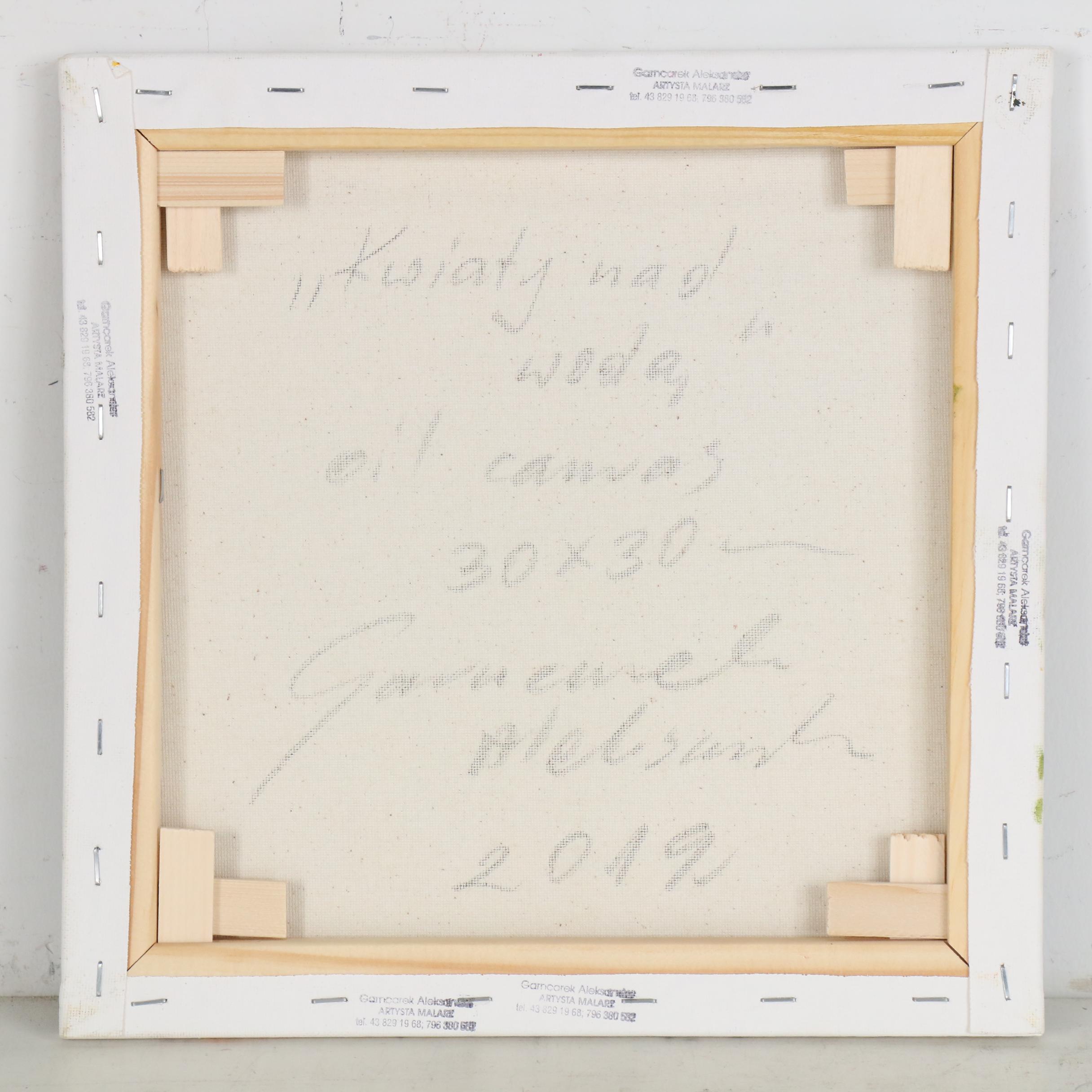 Garncarek Aleksander Oil Painting "Kwiaty nad wodą"