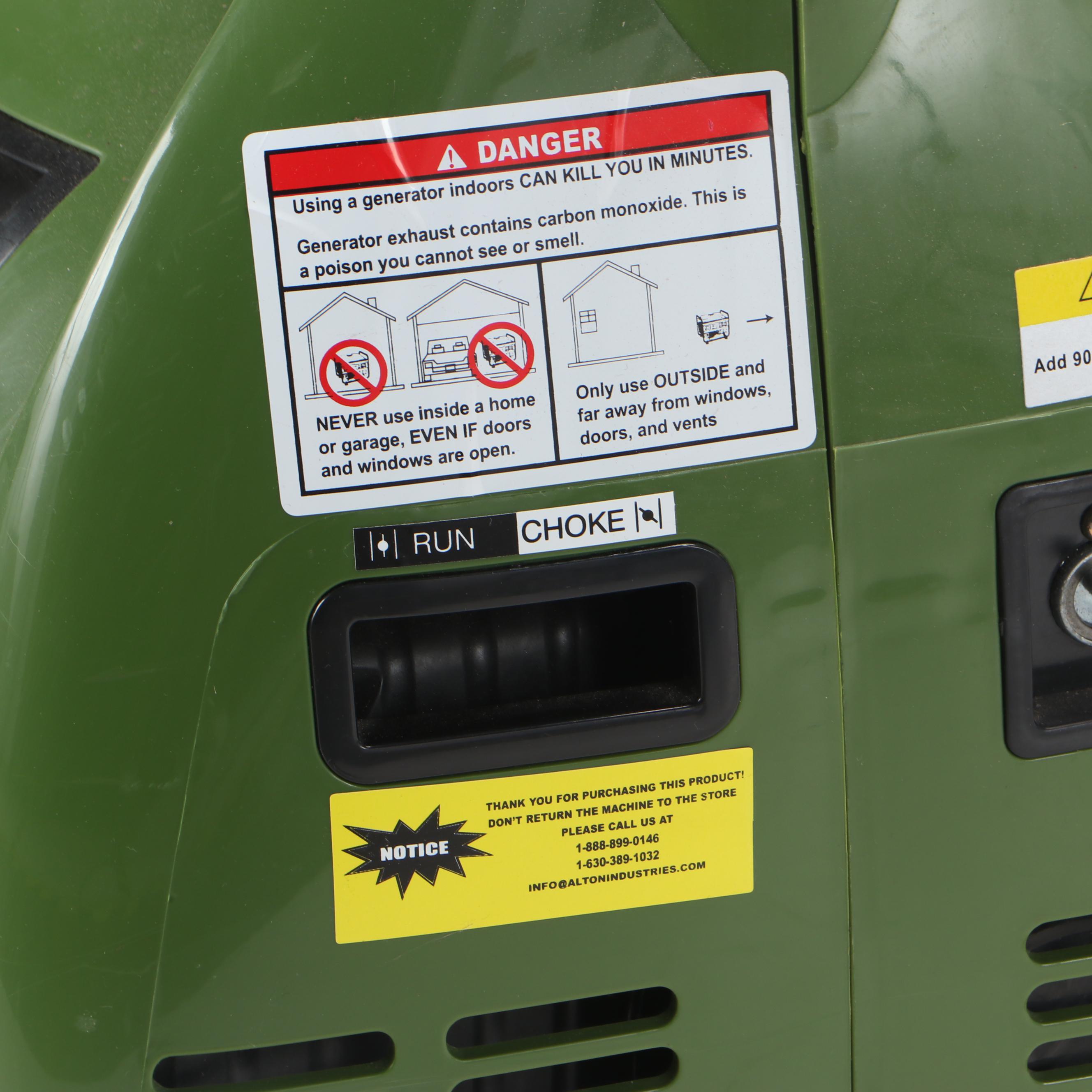 Powermight Portable Generator, 1850 Watts