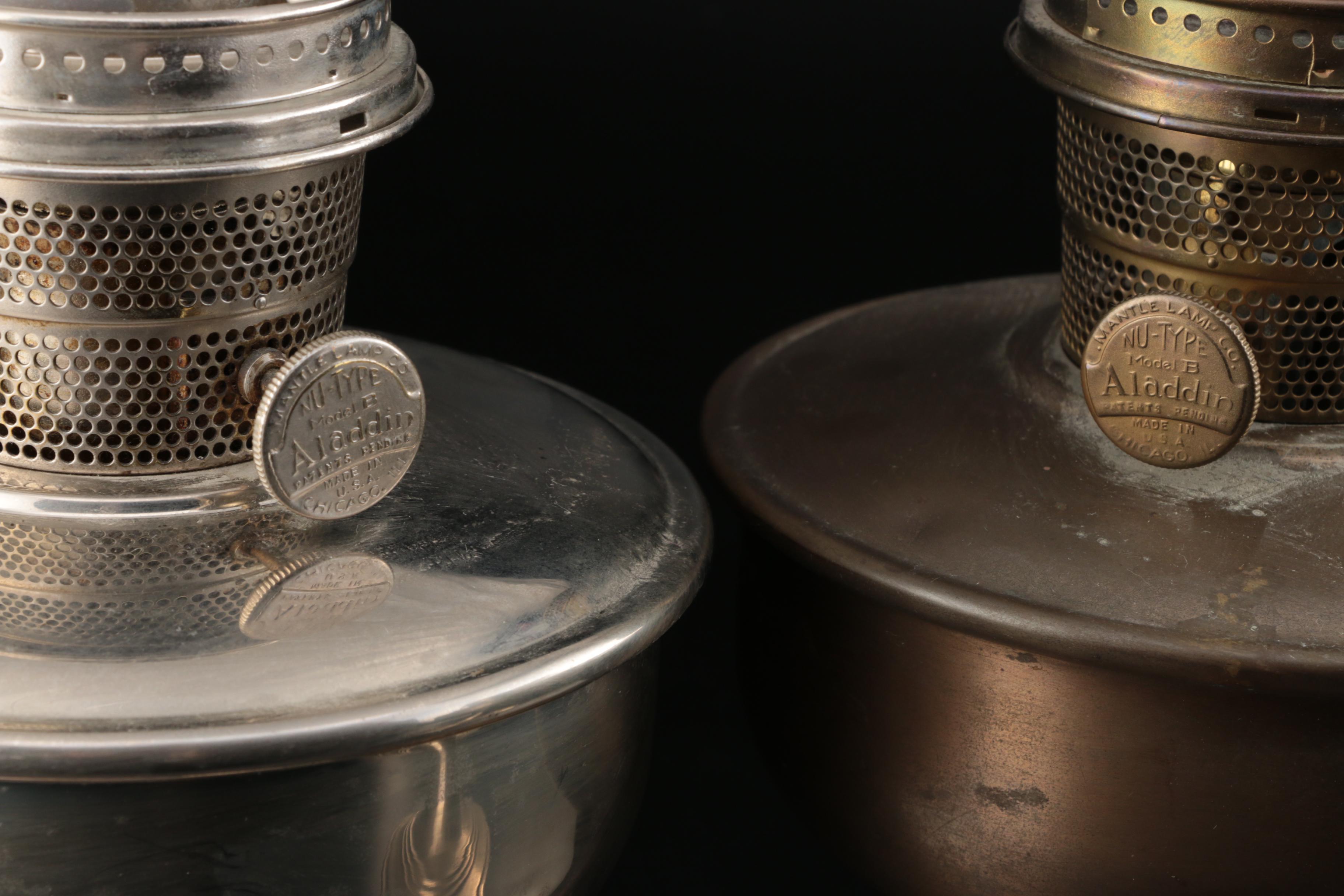 Aladdin Model B Kerosene Lamps