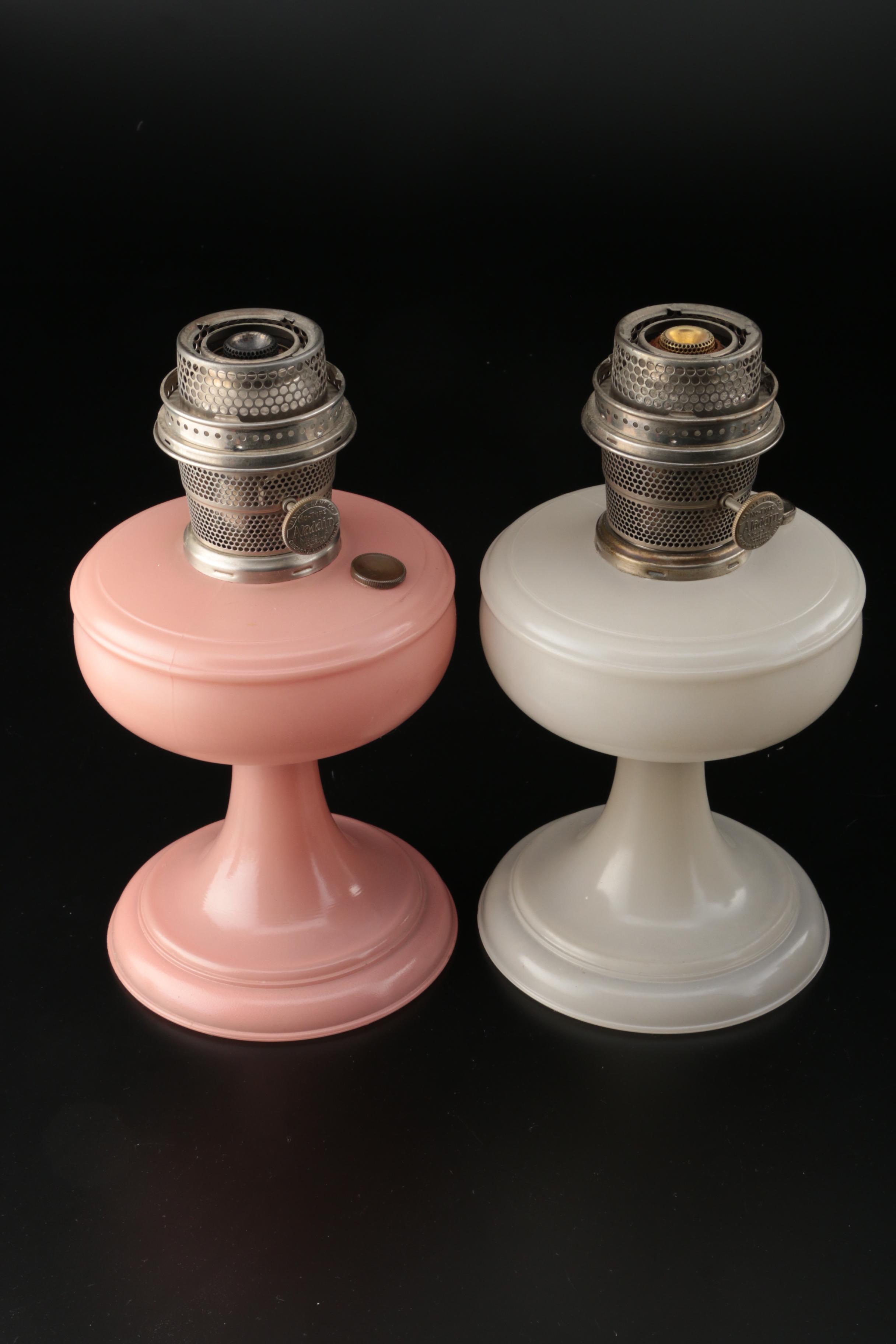 Aladdin Model A "Venetian" Kerosene Lamps, 1932-1933