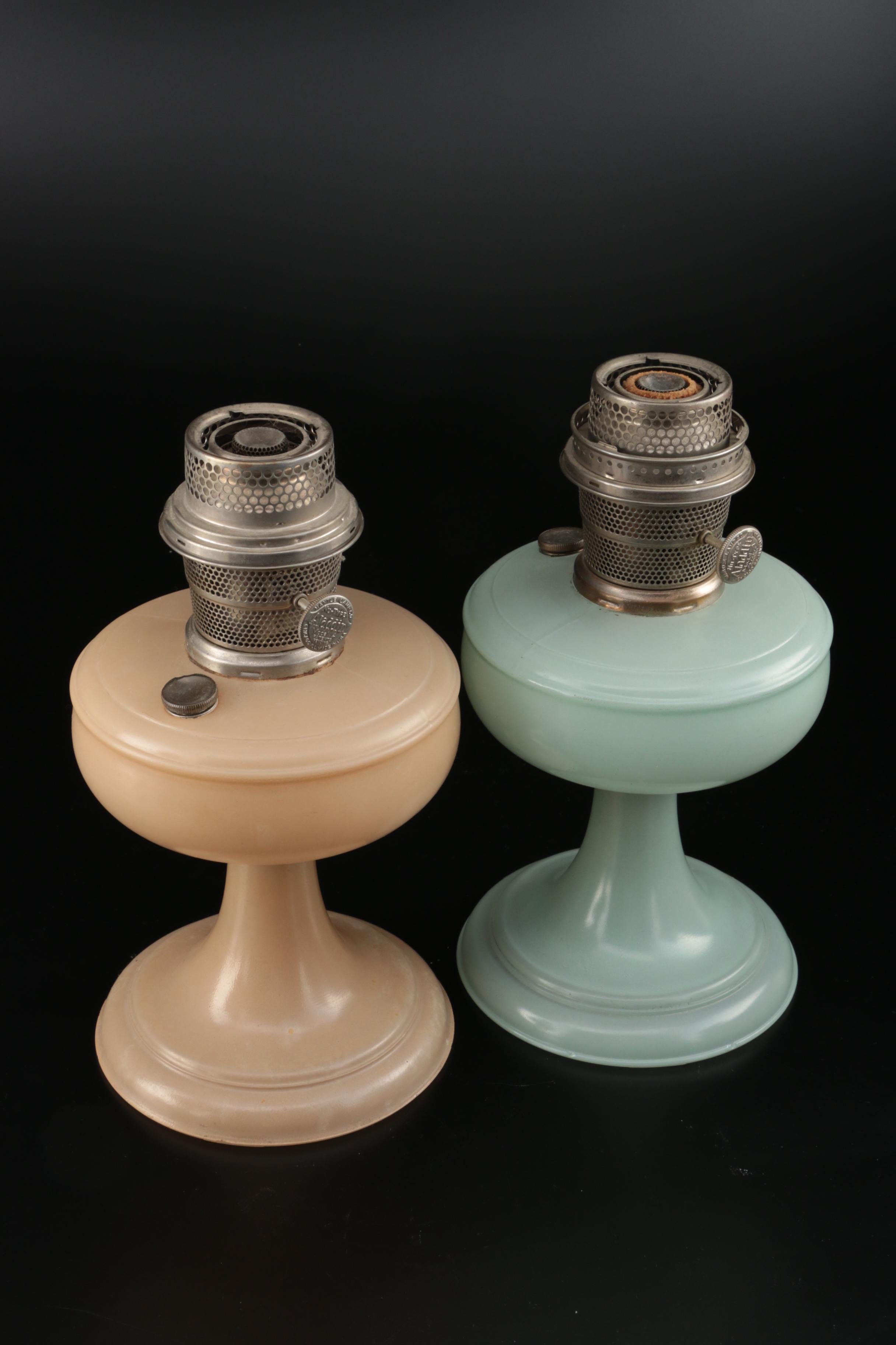 Aladdin Model A "Venetian" Kerosene Lamps, 1932-1933