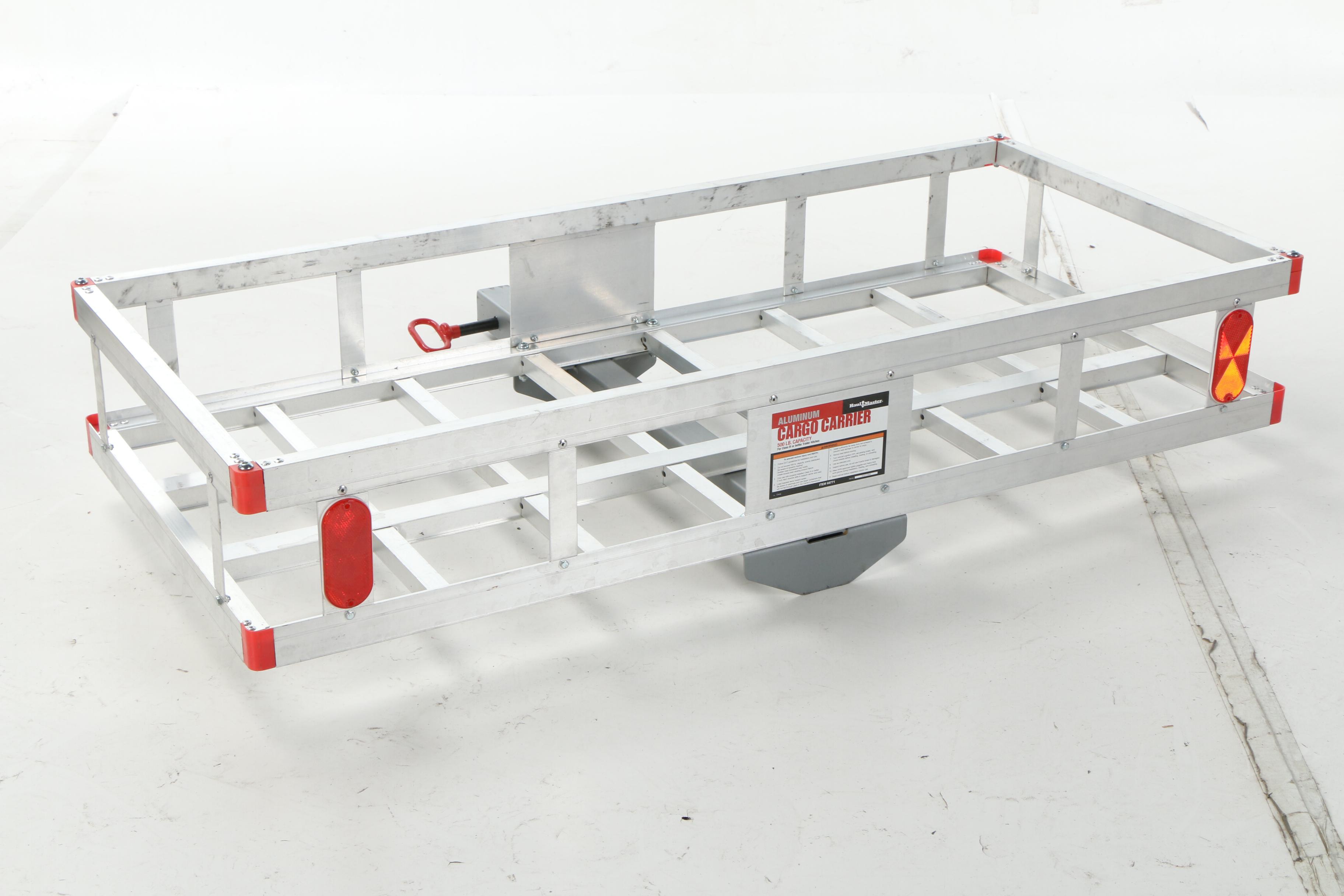 Haul Master Aluminum Hitch Cargo Carrier For Vehicles, 500 lb. Capacity