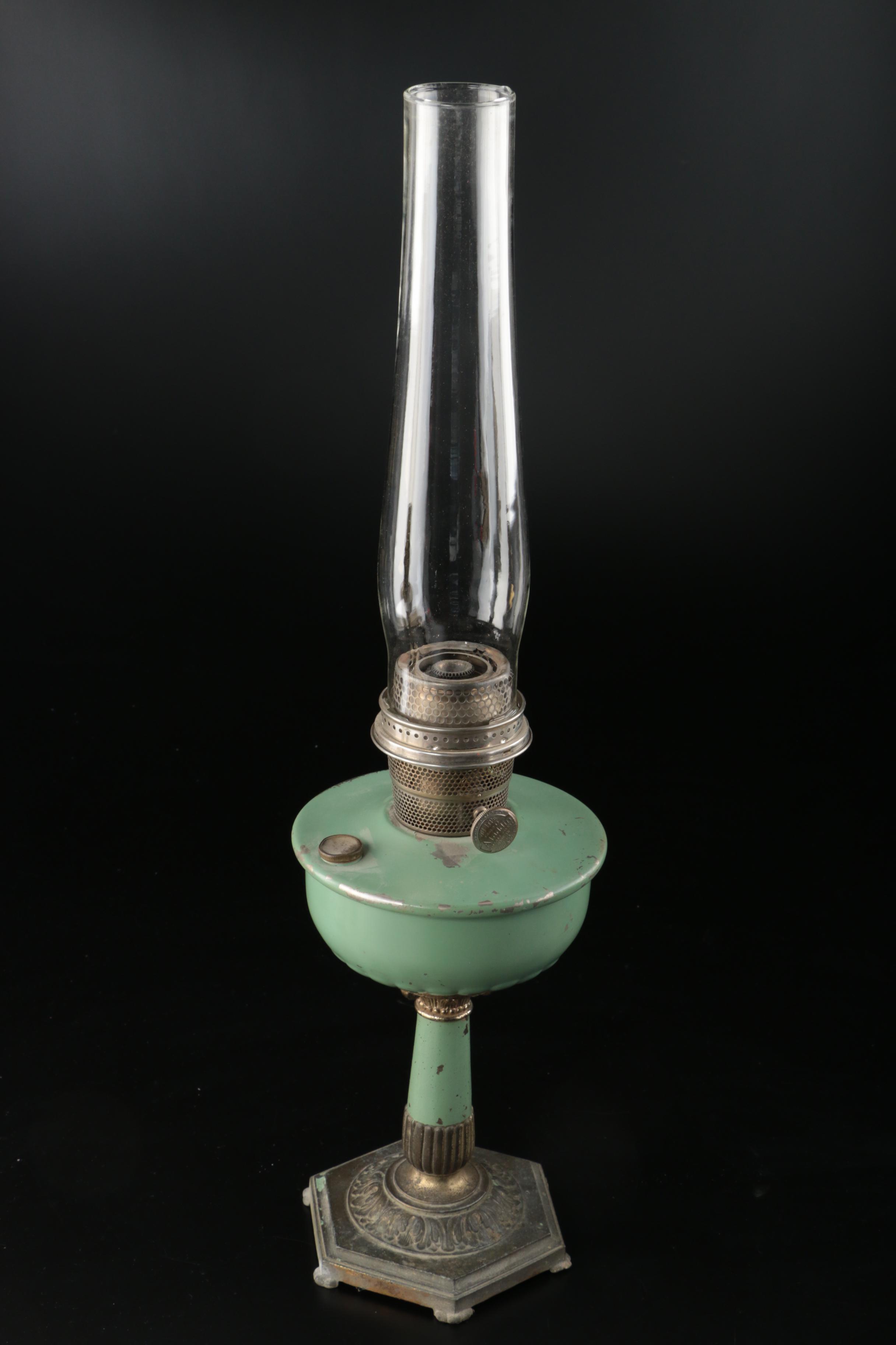 Aladdin Model B Chicago Burner Kerosene Lamps,  Circa 1940s
