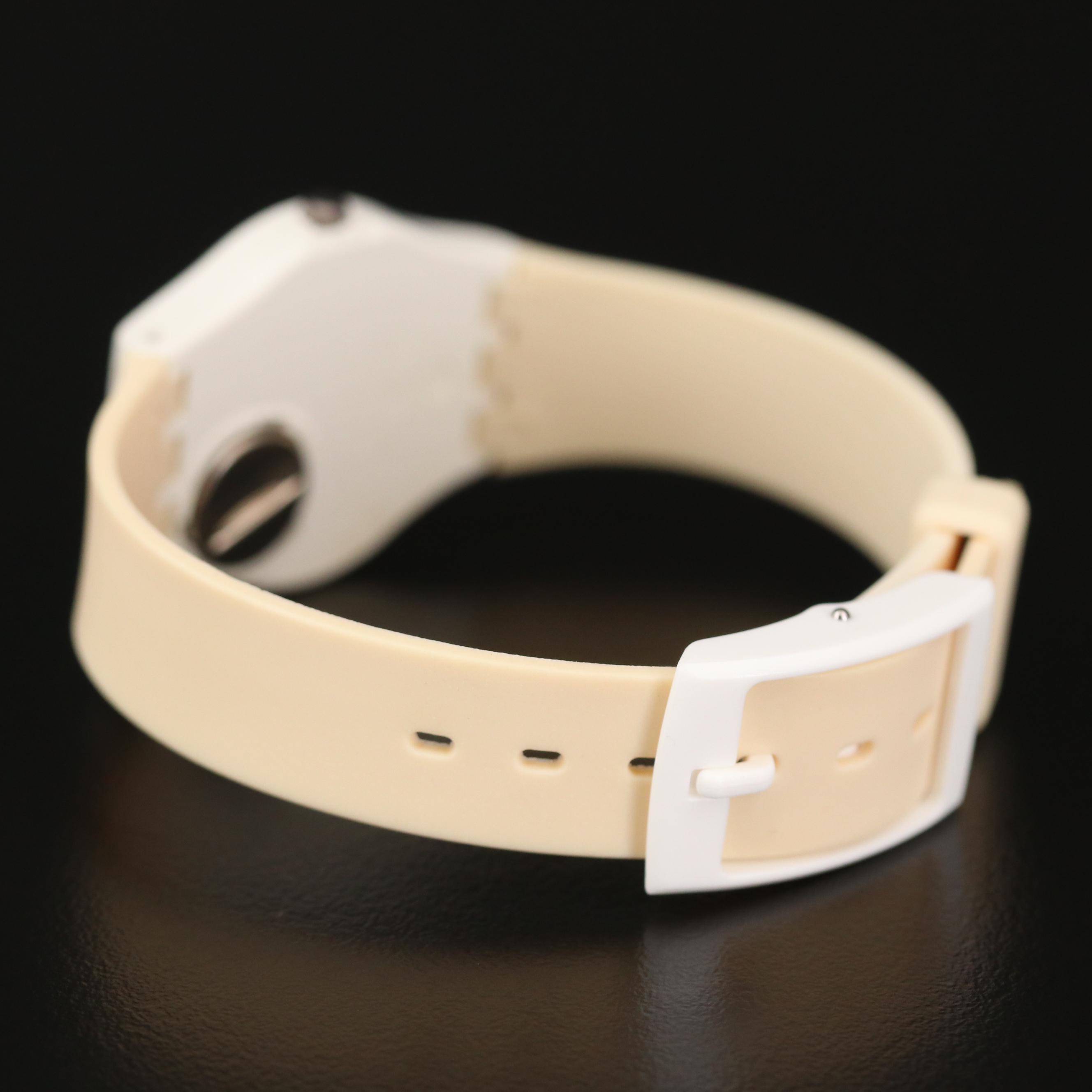 Vintage Swatch Tennis Grid Quartz Watch, 1983