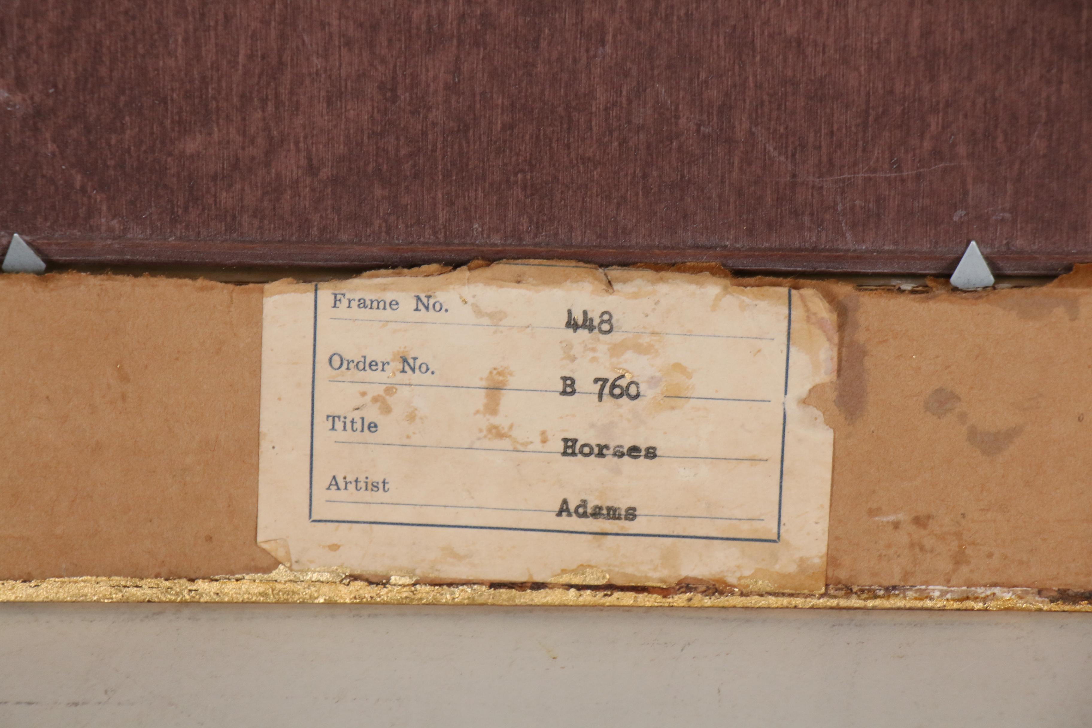 Vilmos Paksi Equine Portrait Oil Painting