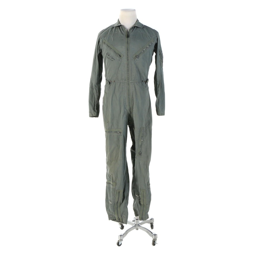 Fred Haise, Apollo 13, Signed Jump Suit
