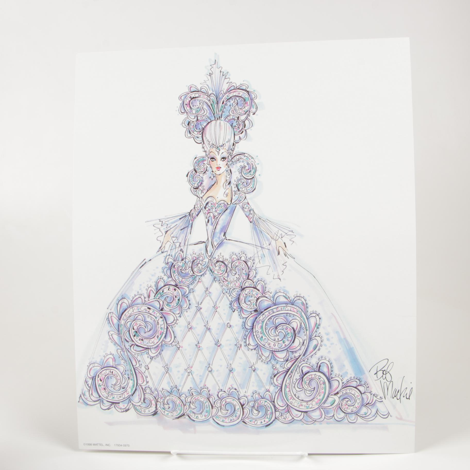 Barbie Collectibles Bob Mackie Limited Edition Madame du Barbie Doll, 1997