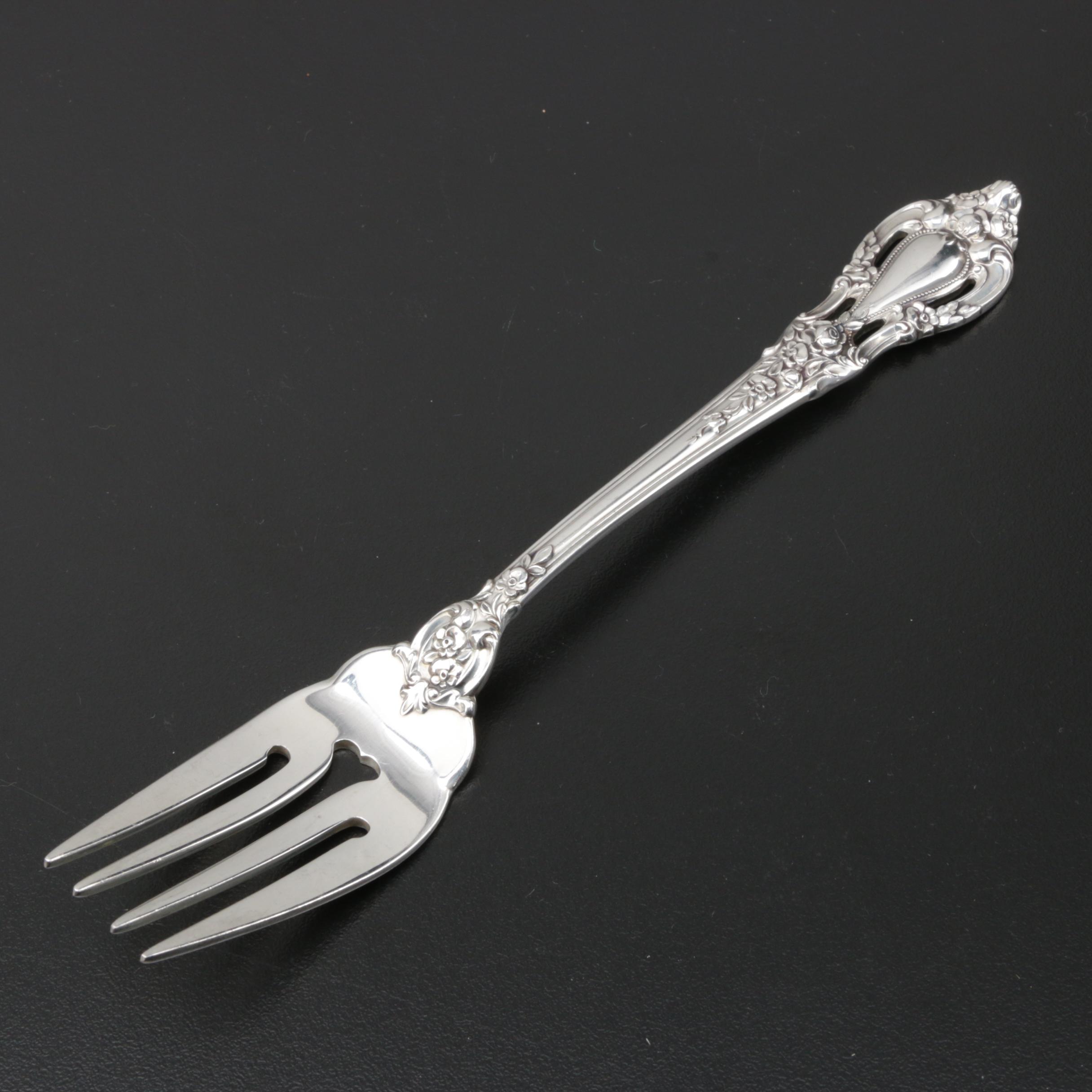Lunt "Eloquence" Sterling Silver Flatware for Two, Mid-Century