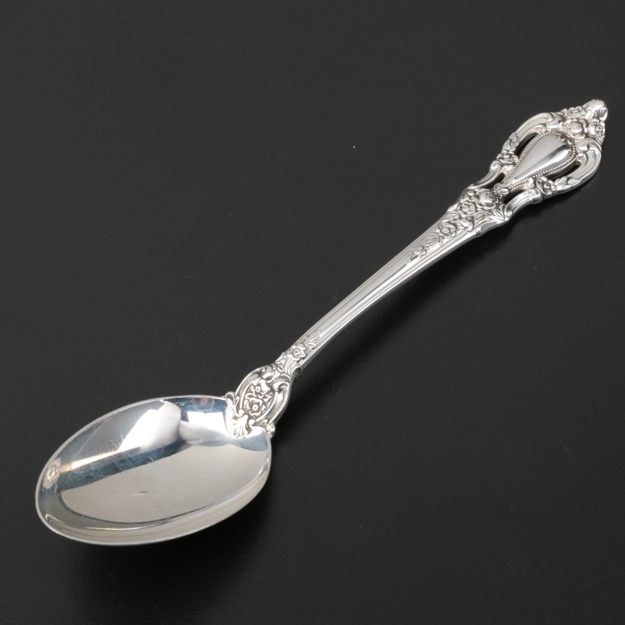 Lunt "Eloquence" Sterling Silver Flatware for Two, Mid-Century