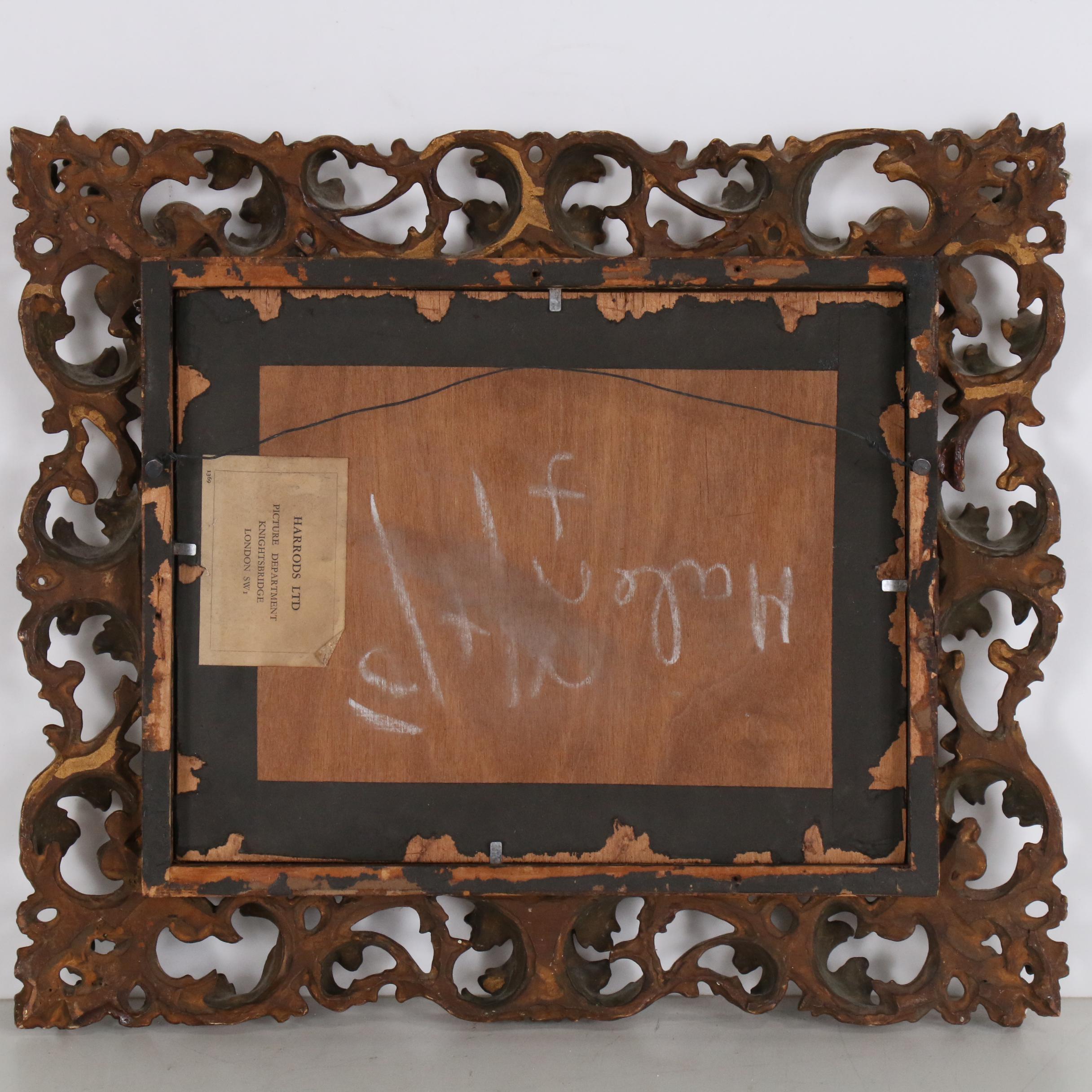 Oil Painting after Ferdinand Georg Waldmuller of Toddler and Baby