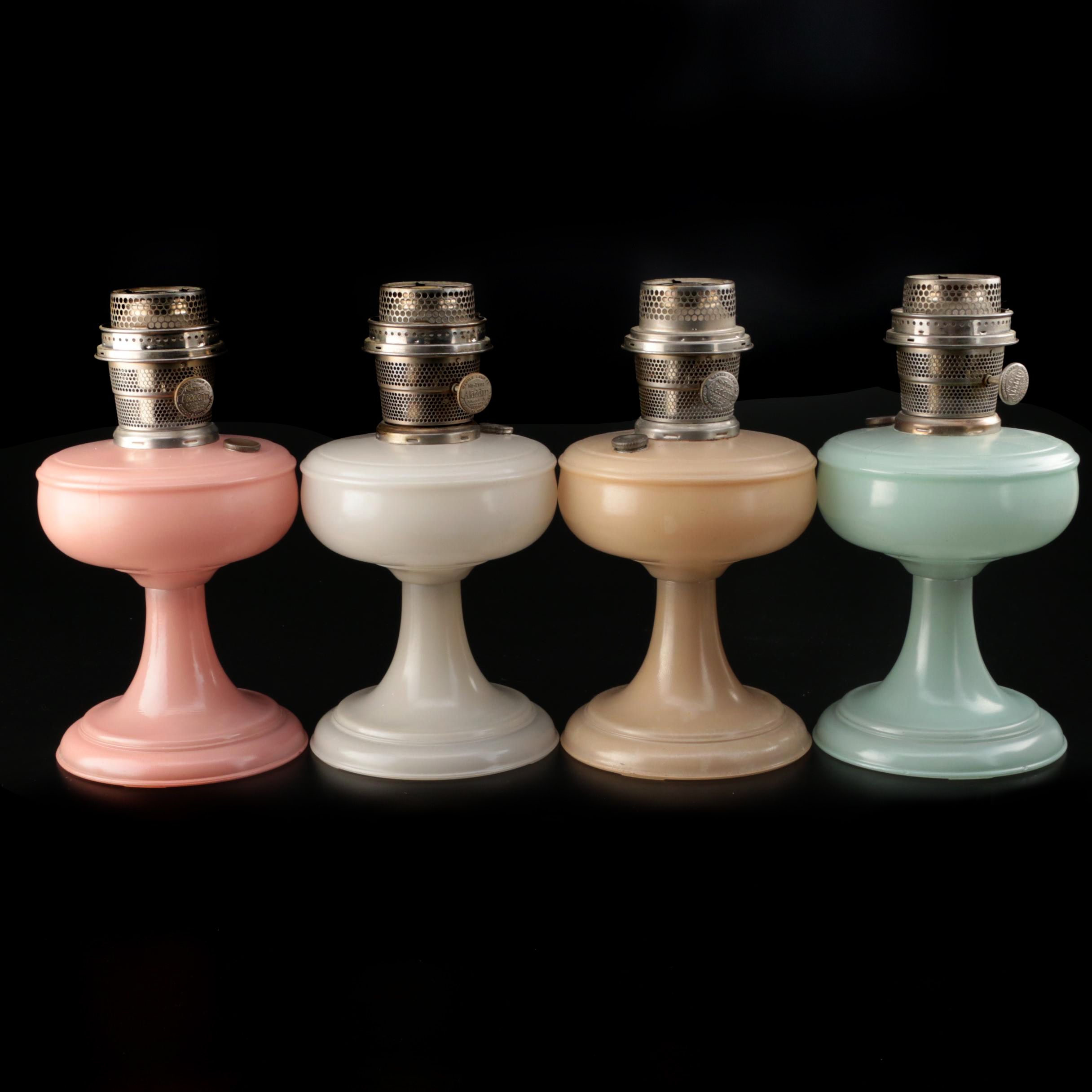 Aladdin Model A "Venetian" Kerosene Lamps, 1932-1933