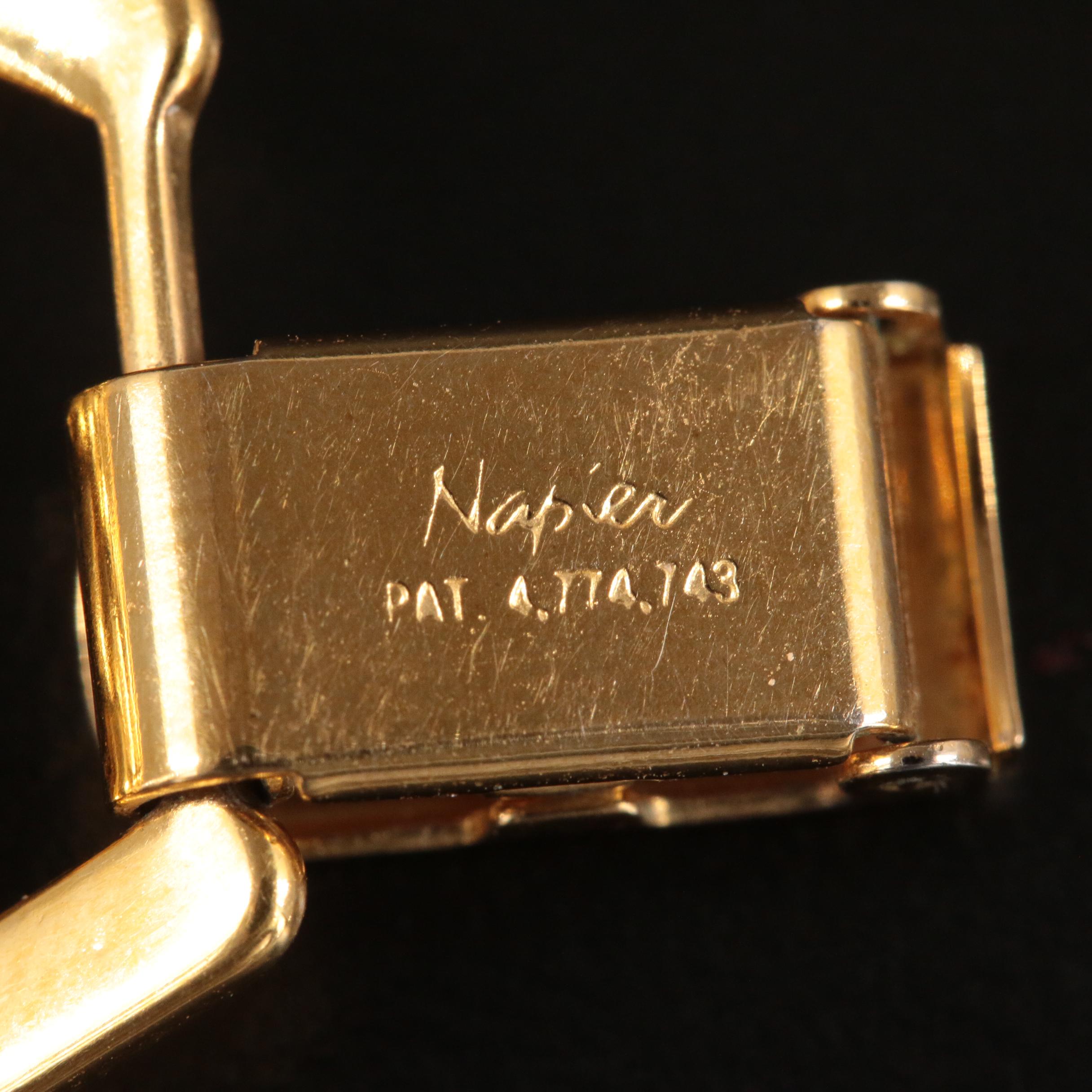 Napier Panther Link Necklace