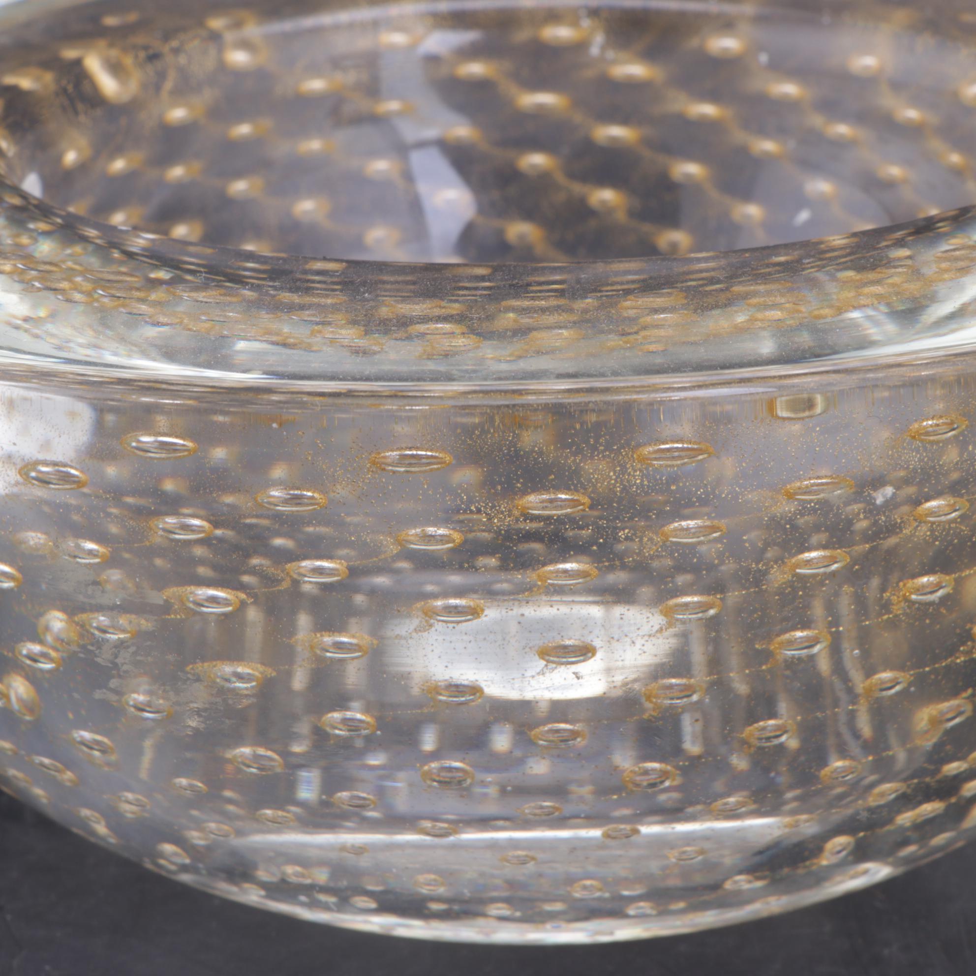 Sandro Frattin Murano Art Glass Bowl