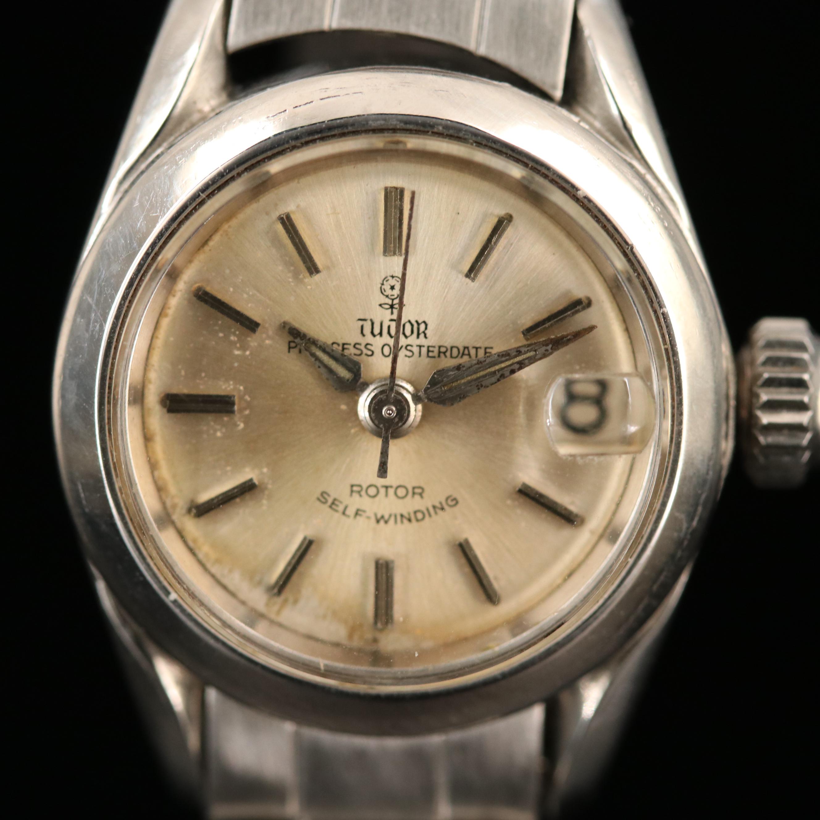 1962 Tudor Princess Oysterdate Stainless Steel Watch