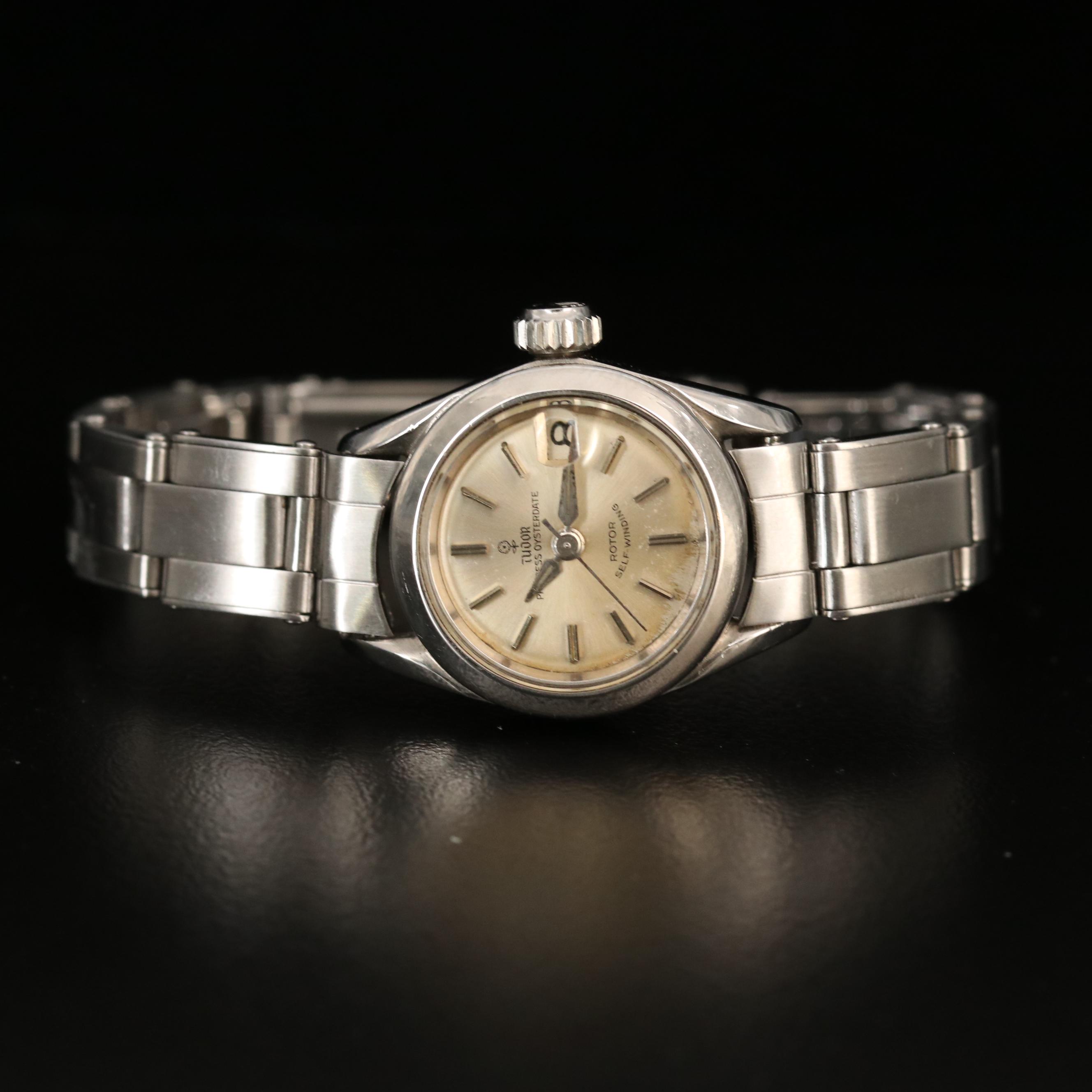 1962 Tudor Princess Oysterdate Stainless Steel Watch
