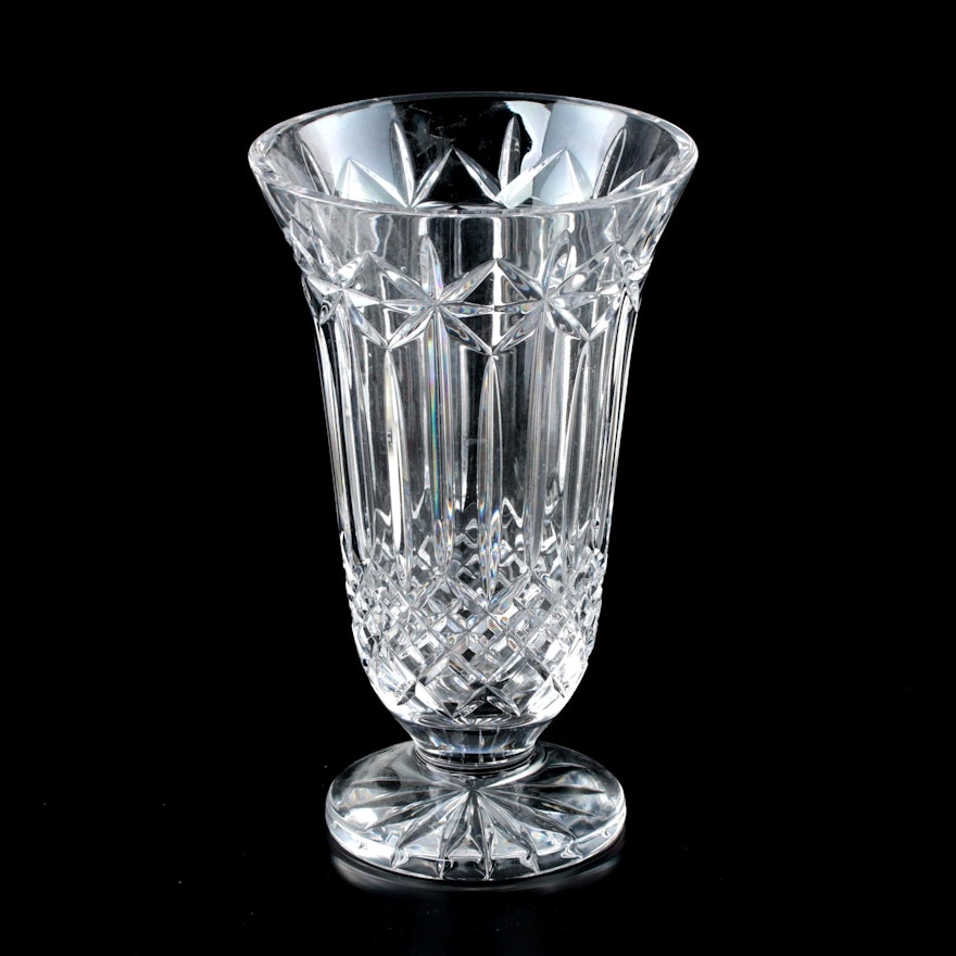 Waterford Crystal Footed Centerpiece Vase