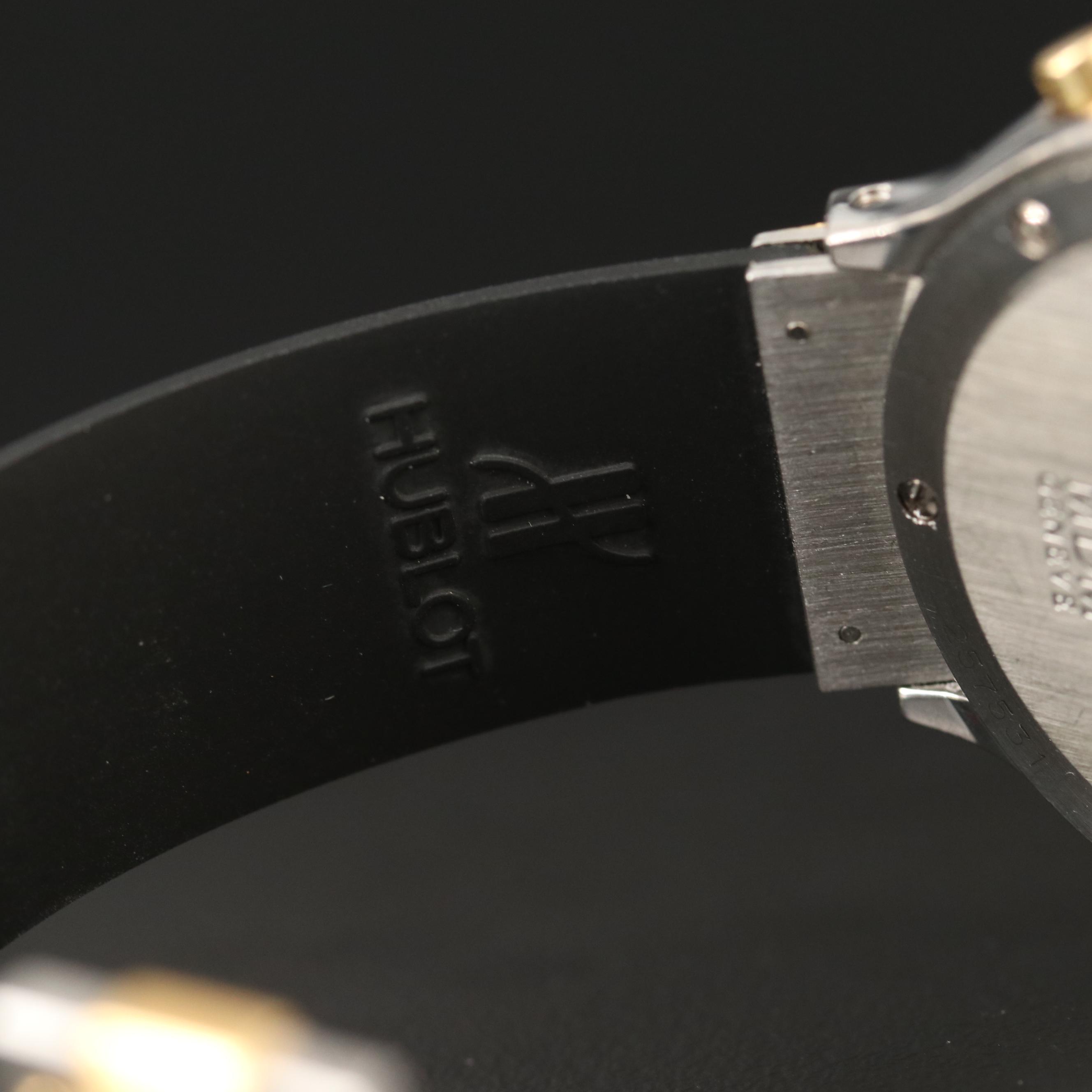 Hublot MDM 18K Yellow Gold and Stainless Steel Classic Chronograph Watch