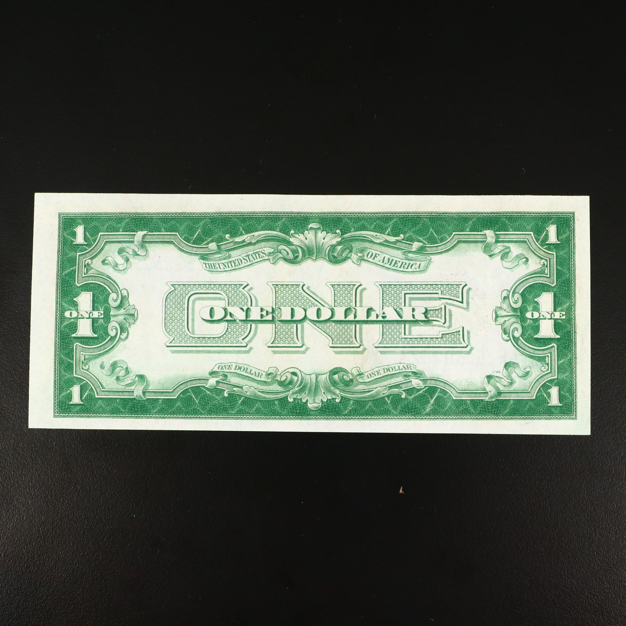 High Grade Series of 1928A $1 "Funny Back" Silver Certificate