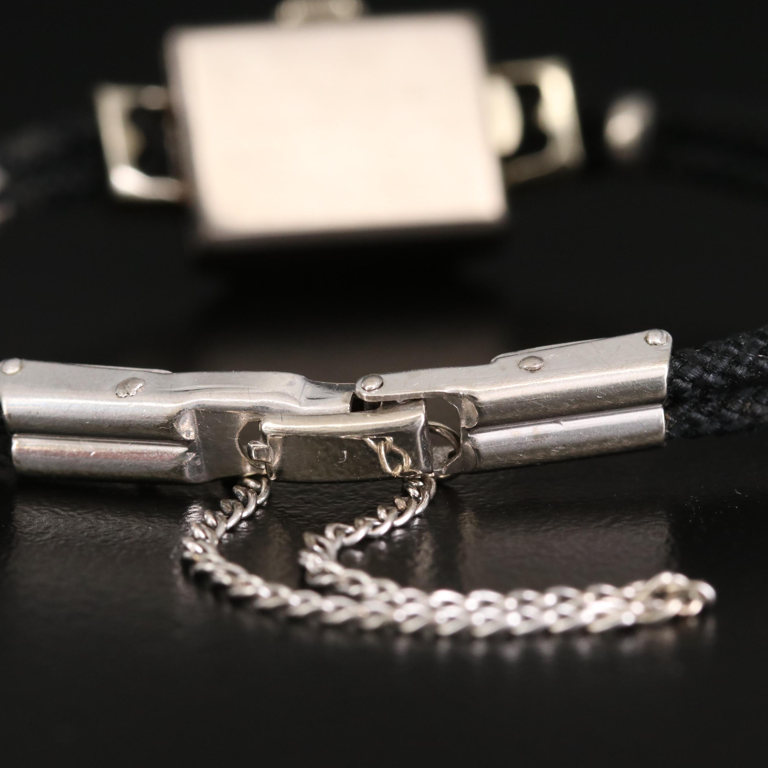 Vintage Rolex Precision 18K Gold Stem Wind Watch, Circa 1950