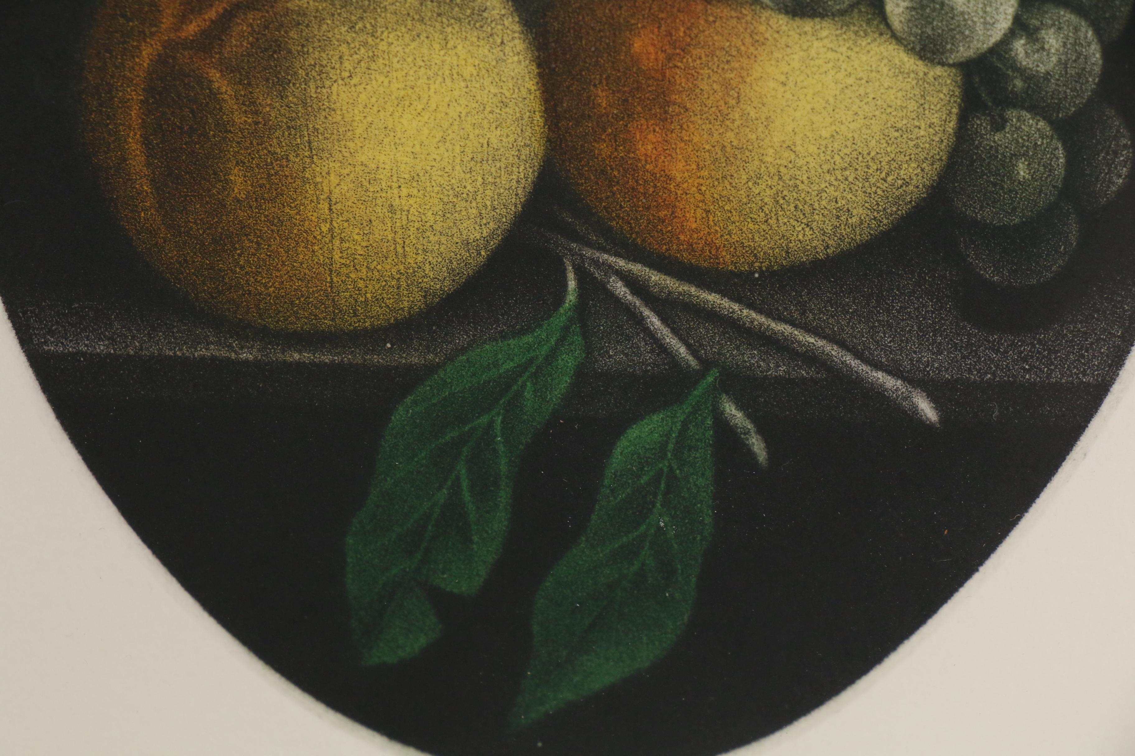 Hachmi Azza Still Life Mezzotints, Late 20th century