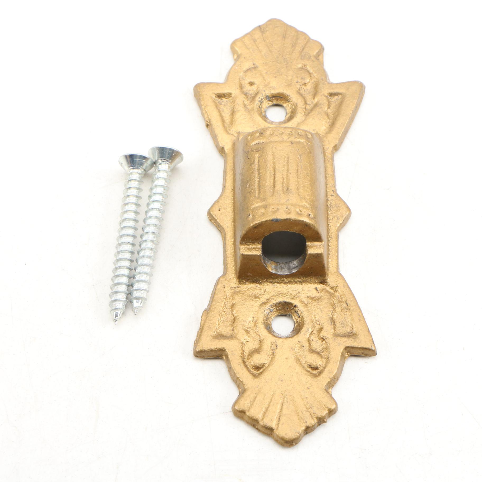 Queen Anne No. 2 Oil Lamp with Mercury Reflector and Wall Bracket, 19th c.