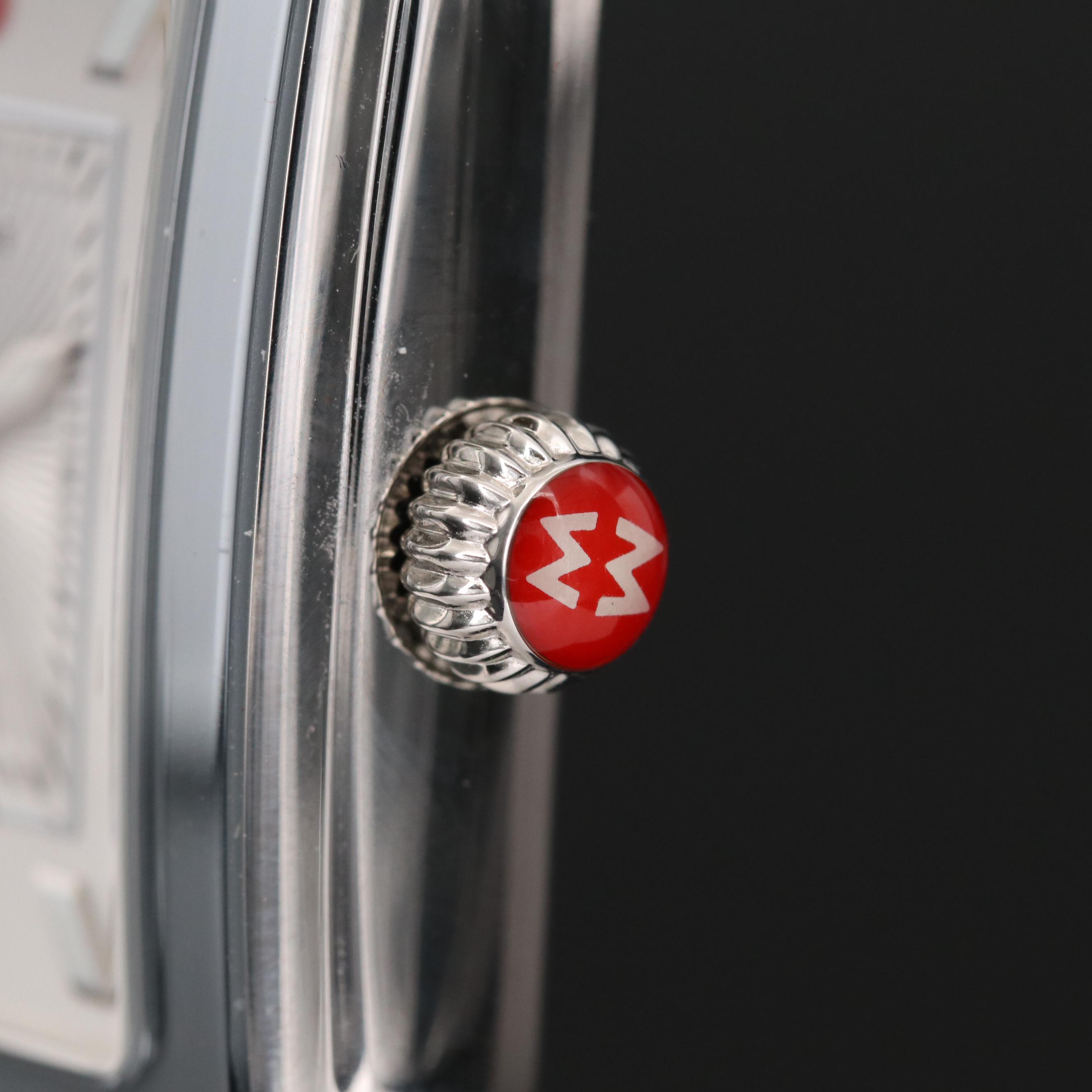 Michele Deco Sport Stainless Steel Quartz Watch