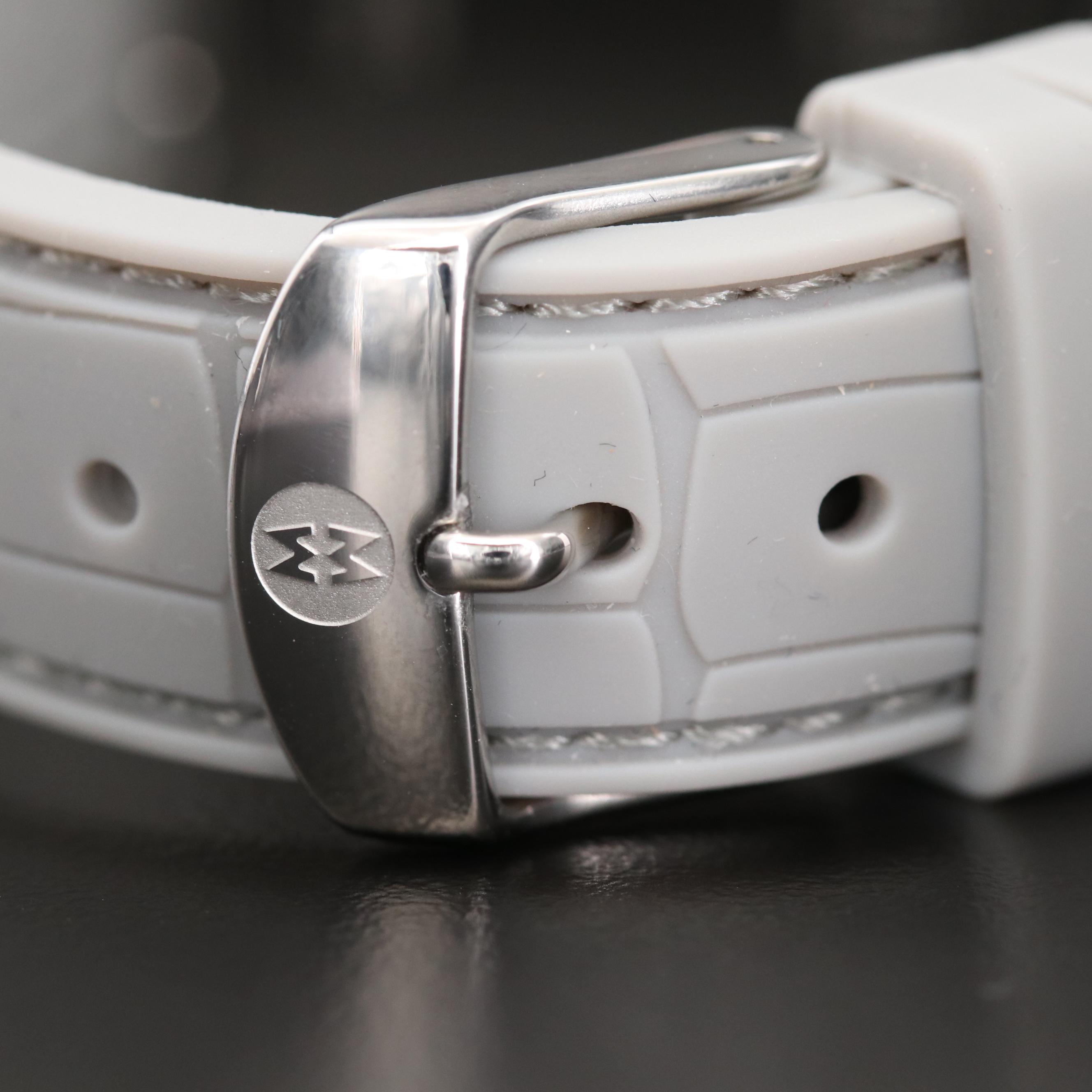 Michele Deco Sport Stainless Steel Quartz Watch