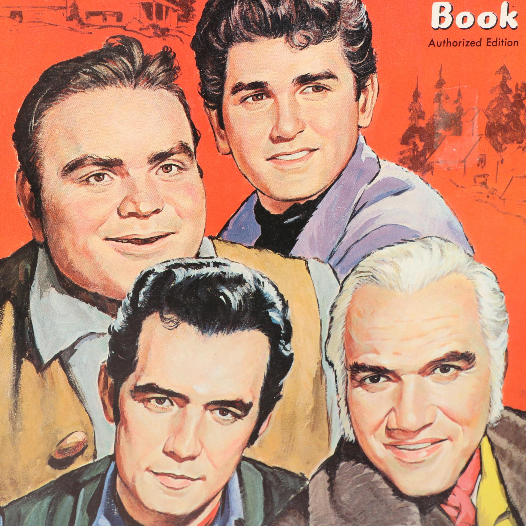 Bonanza TV Series Collectibles with Horse and Little Joe Action Figure, 1960s