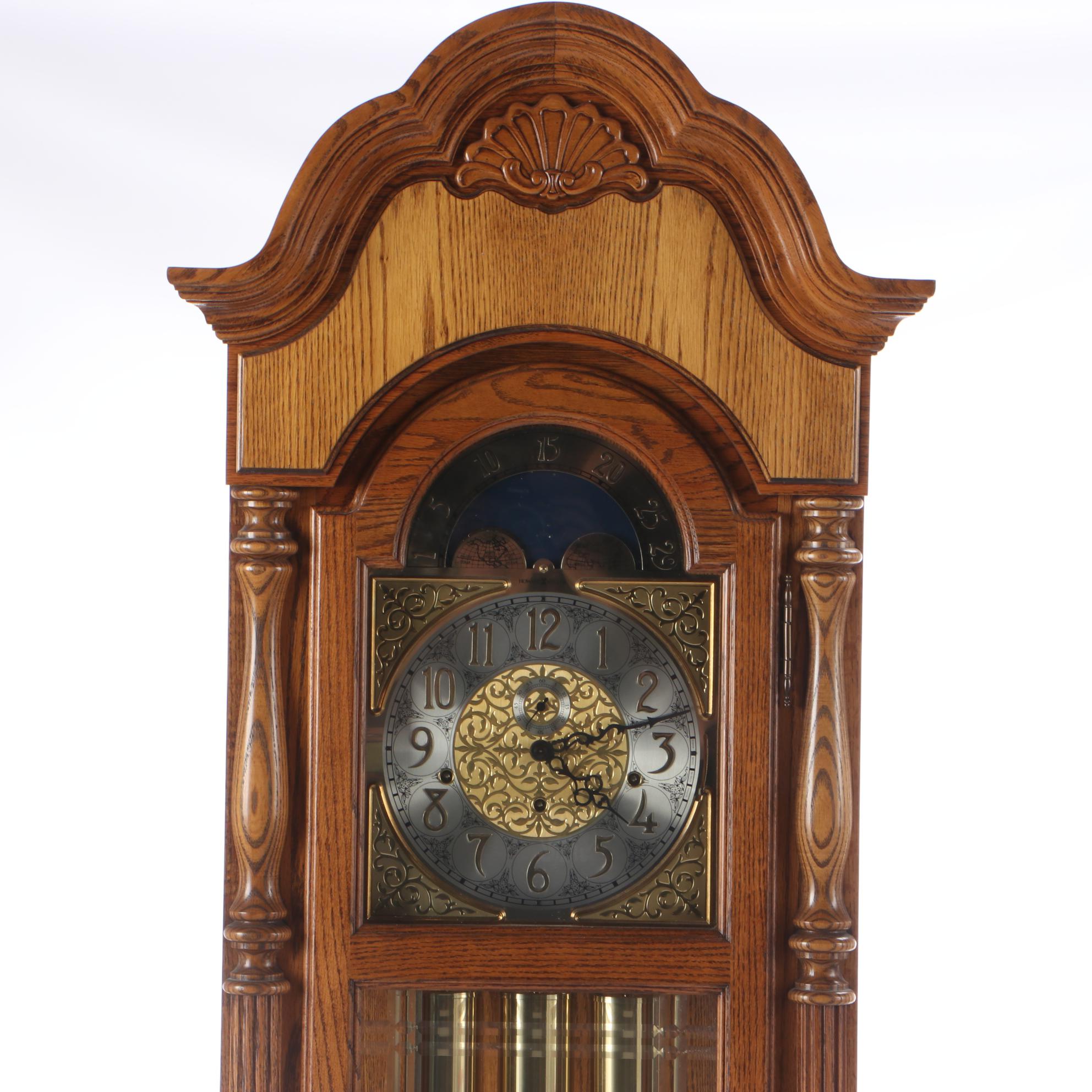 Howard Miller Oak Grandfather Clock