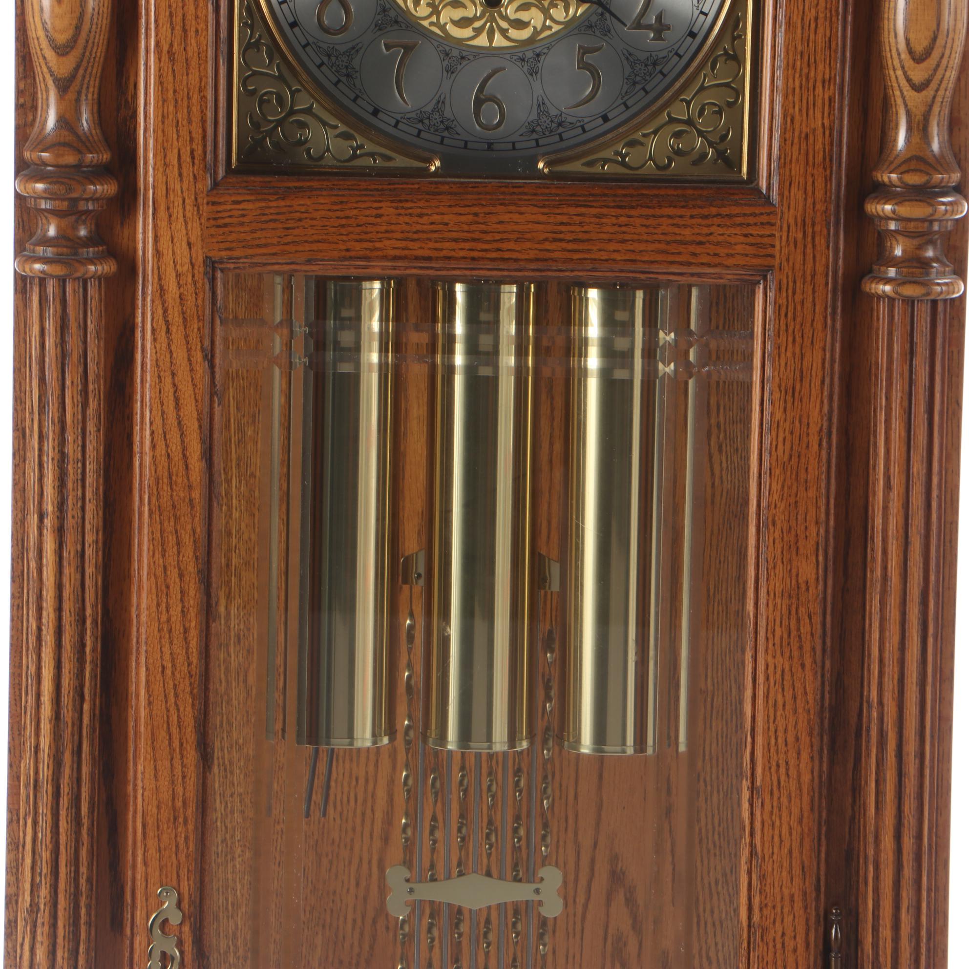 Howard Miller Oak Grandfather Clock