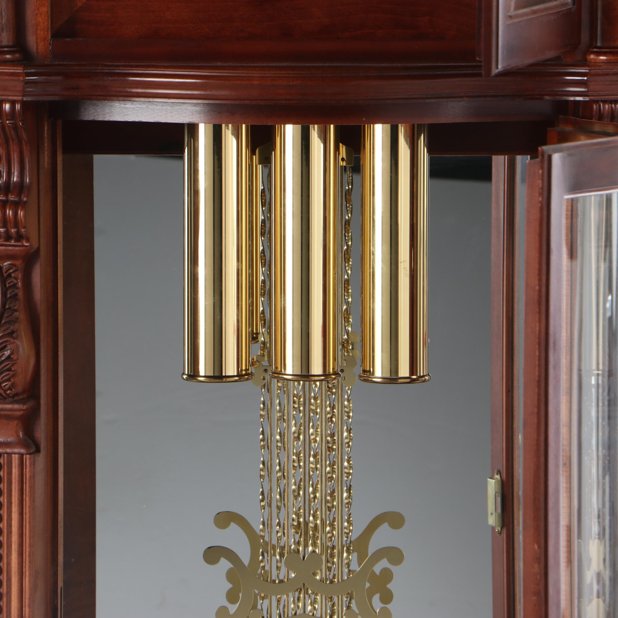 Ridgeway Curio Grandfather Clock