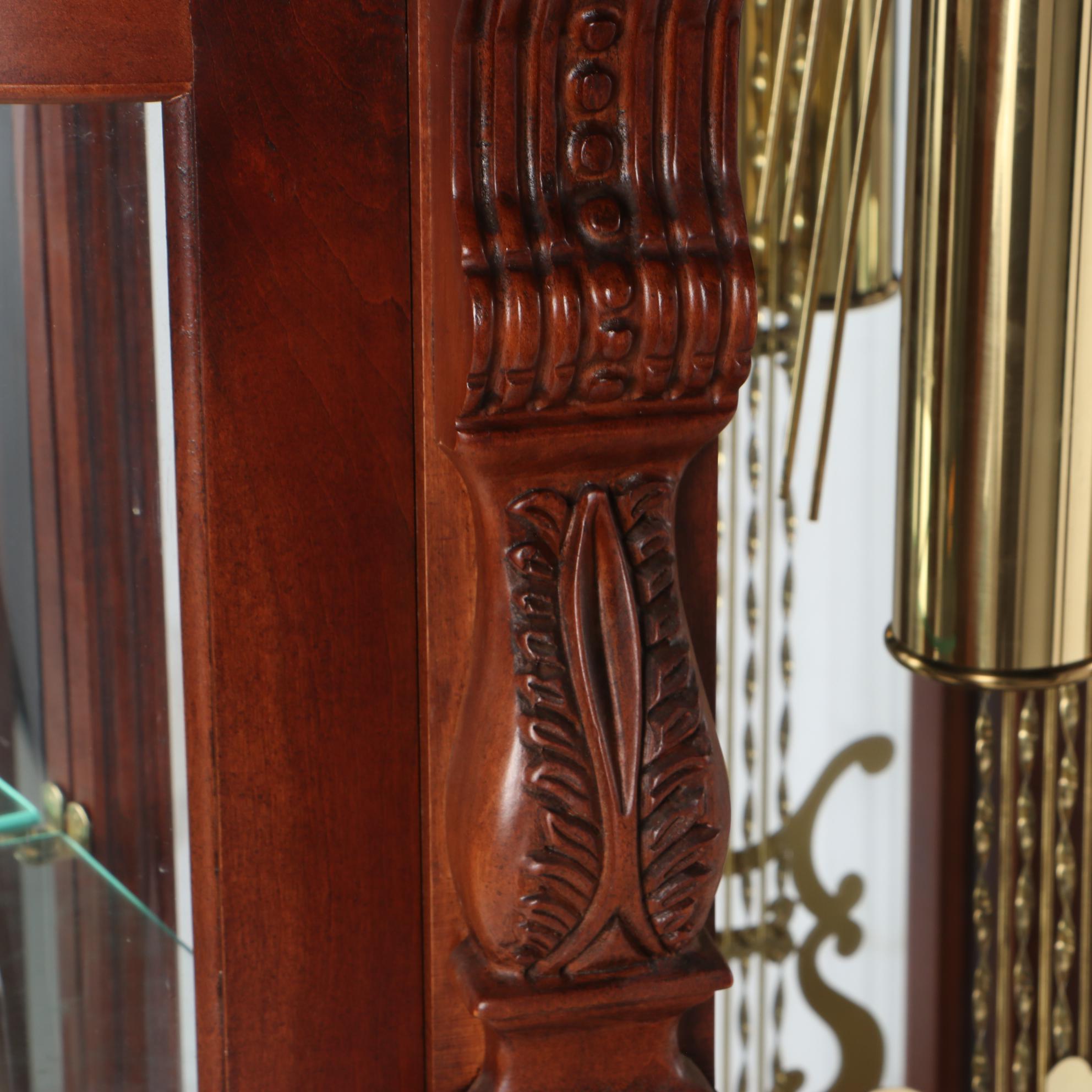 Ridgeway Curio Grandfather Clock