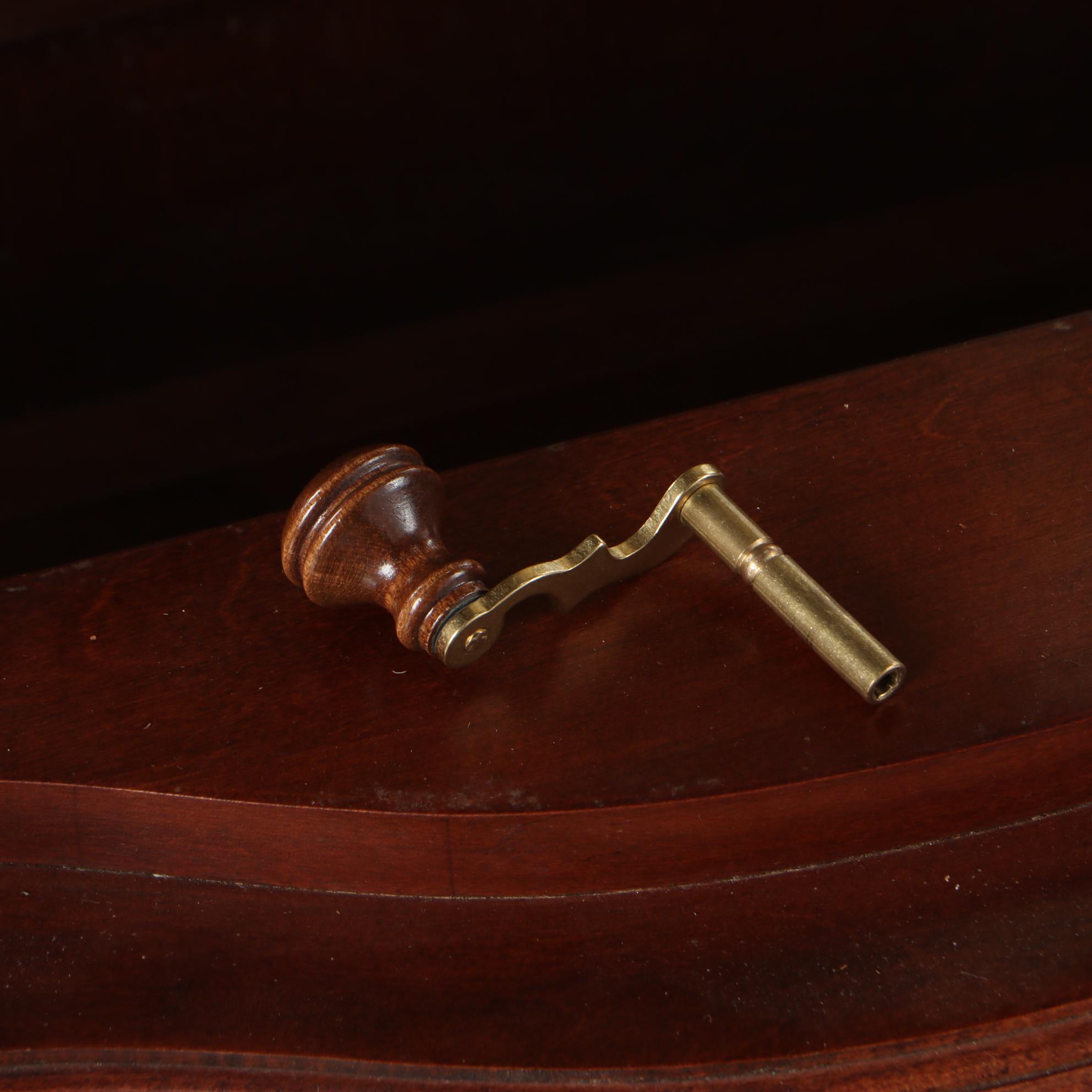 Ridgeway Curio Grandfather Clock