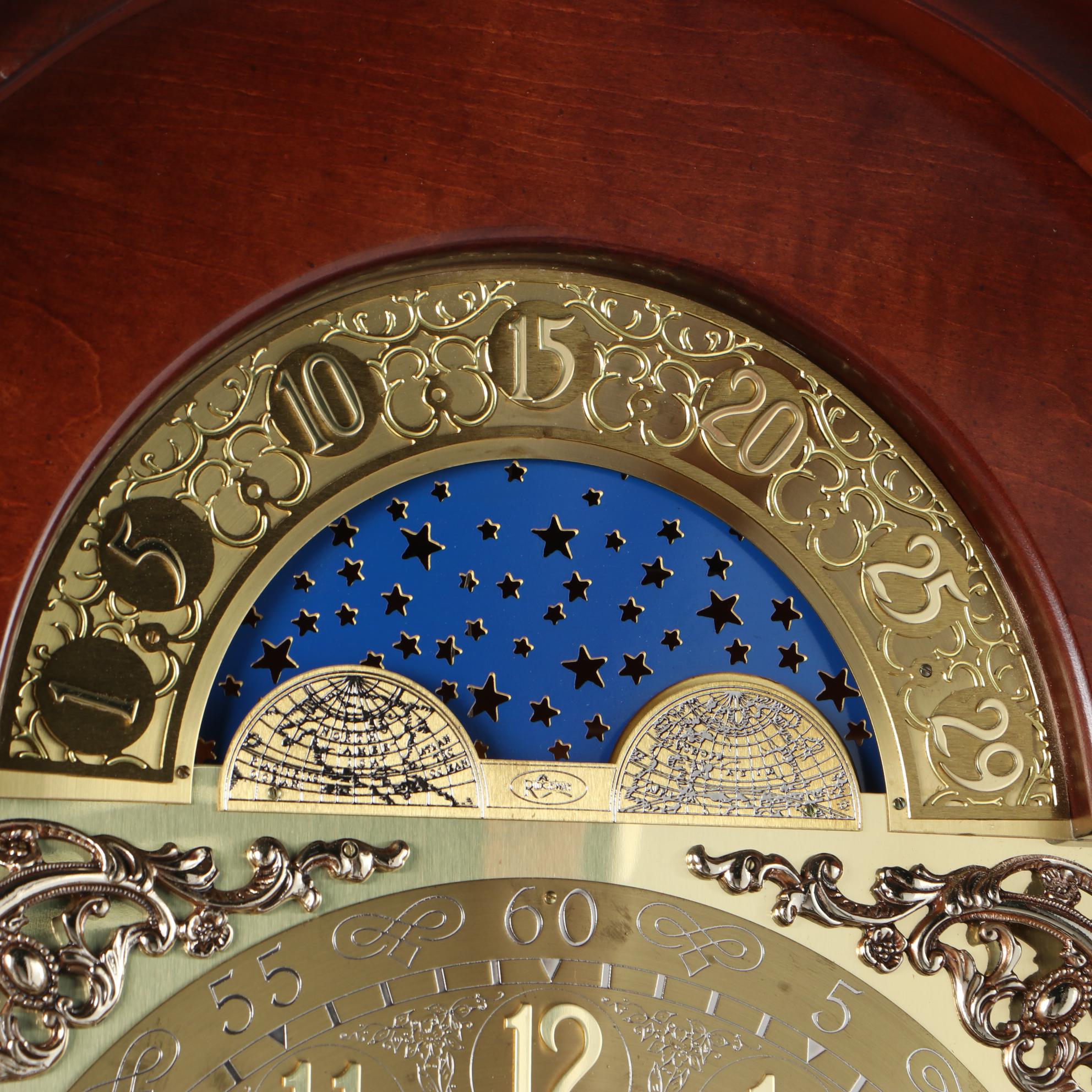 Ridgeway Curio Grandfather Clock
