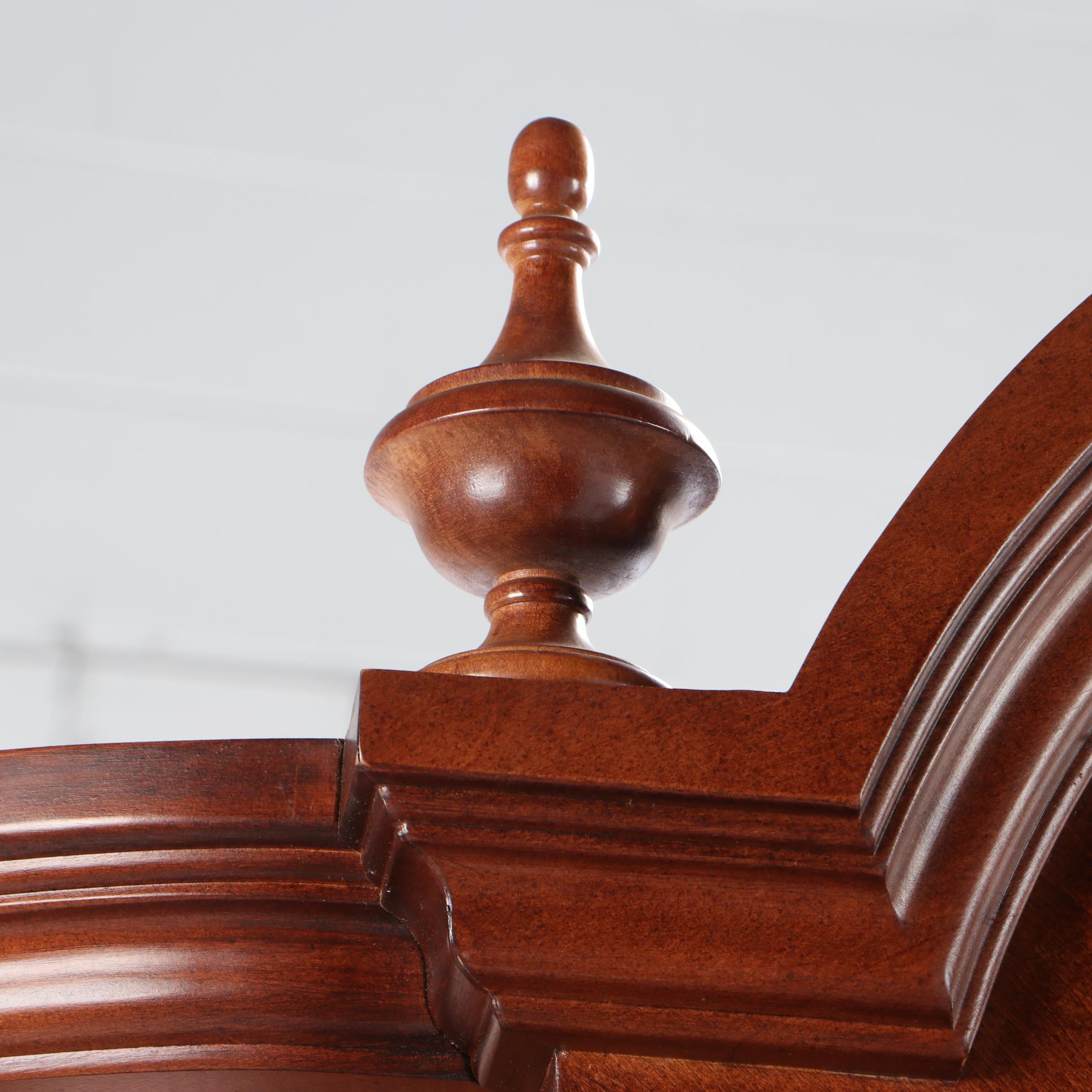 Ridgeway Curio Grandfather Clock