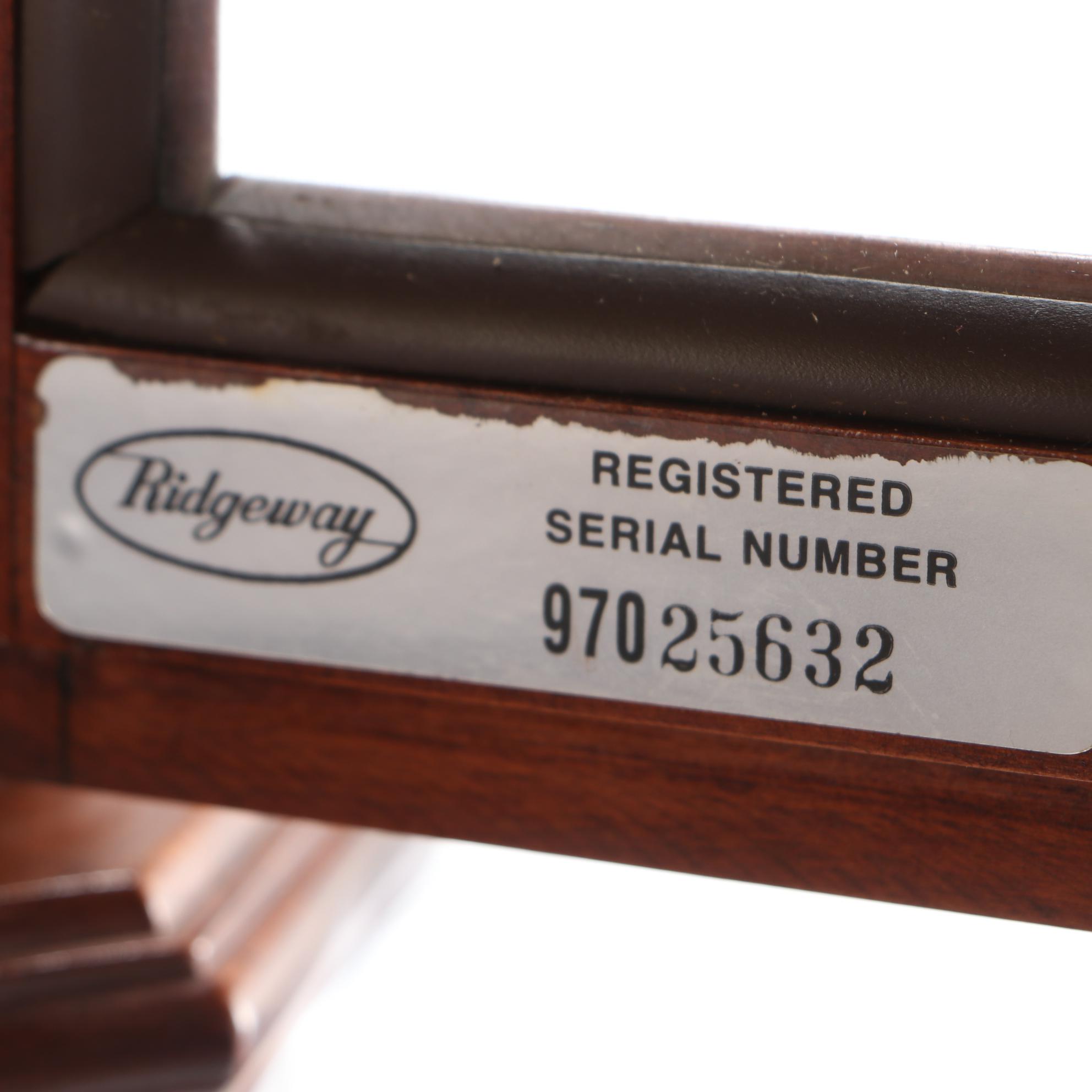 Ridgeway Curio Grandfather Clock