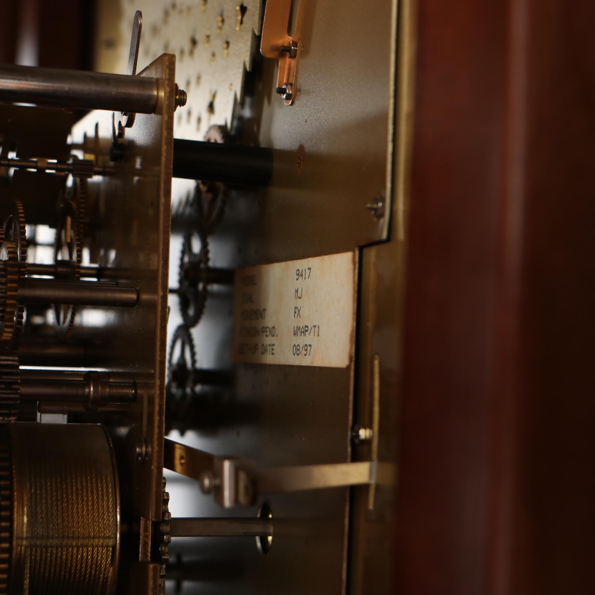 Ridgeway Curio Grandfather Clock