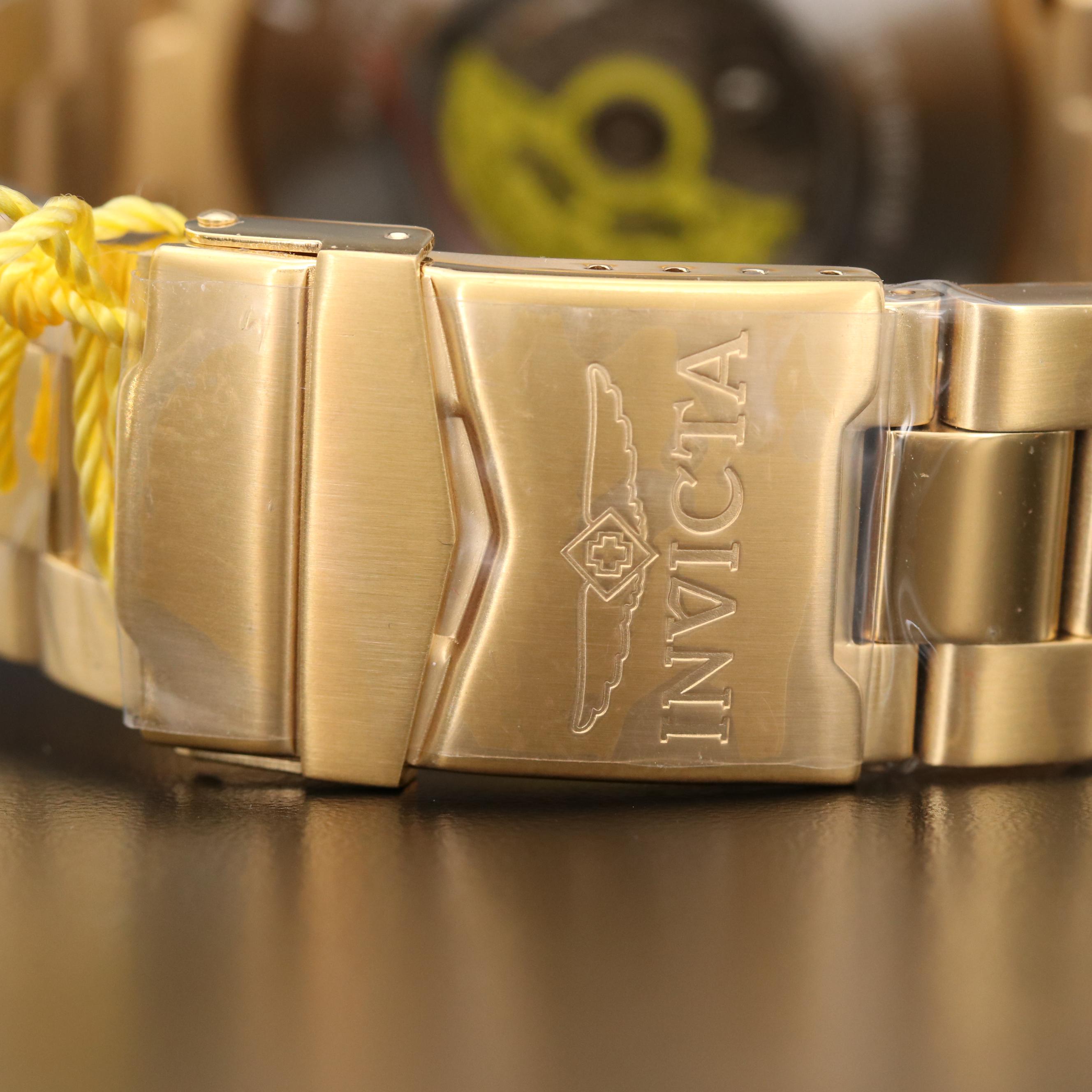Invicta Pro Diver Gold Tone Automatic Watch
