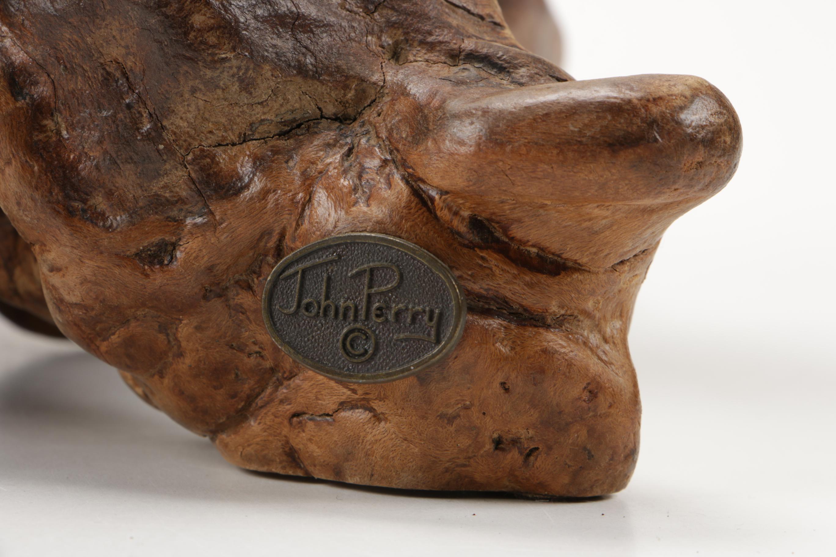 John Perry Studio Orca Whale Family Resin Sculpture