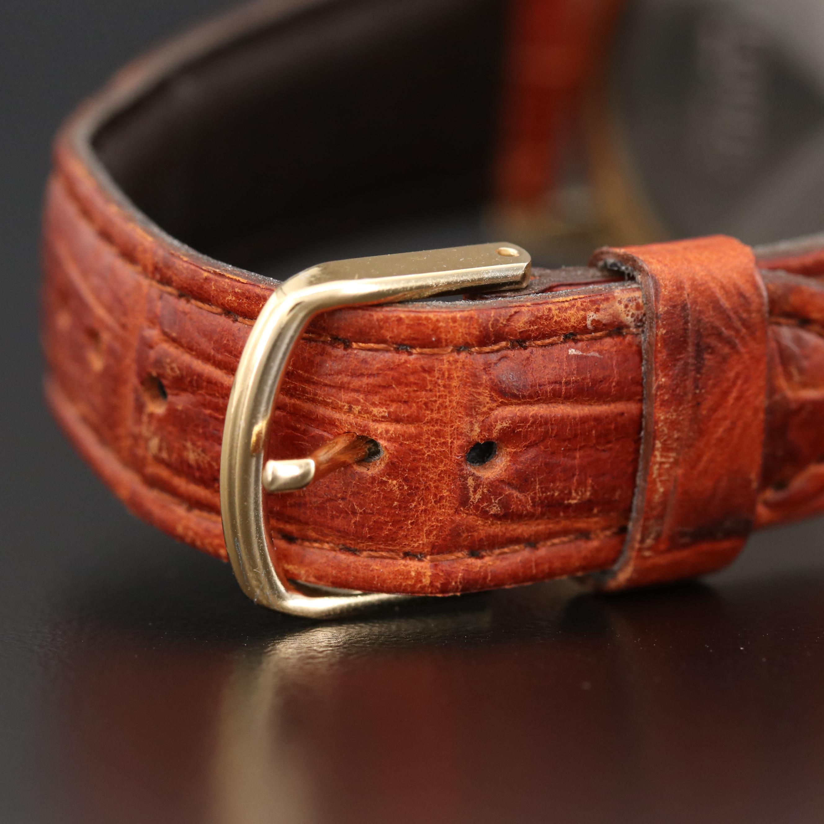 Lorus Mickey Mouse Gold Tone Watch with Mother of Pearl Dial