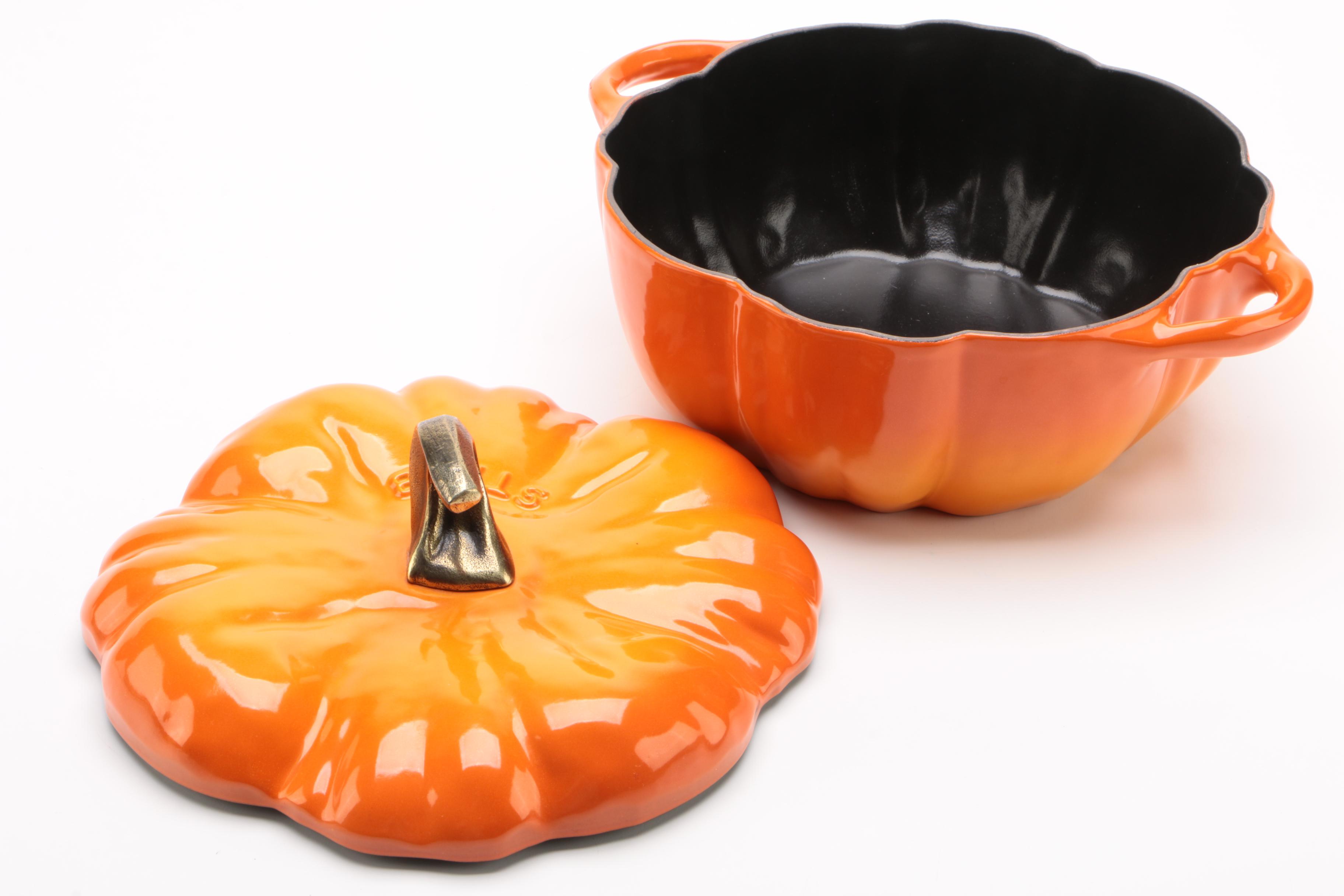 Staub Cast Iron Pumpkin Casserole Dish