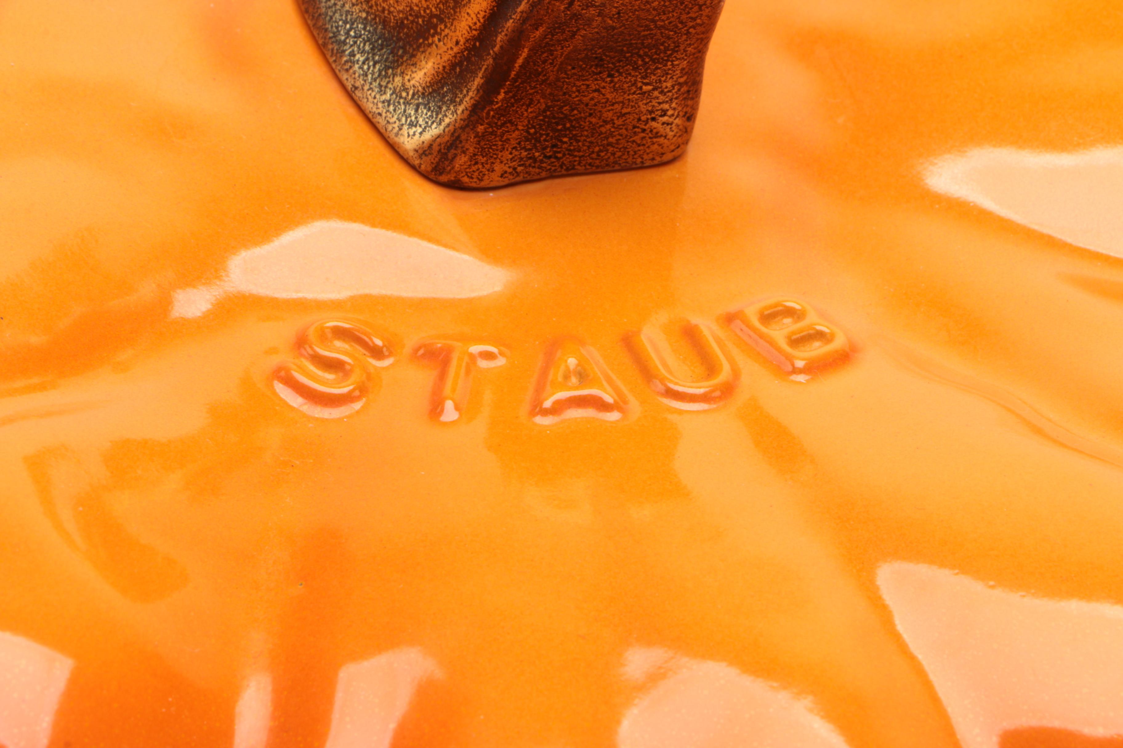 Staub Cast Iron Pumpkin Casserole Dish
