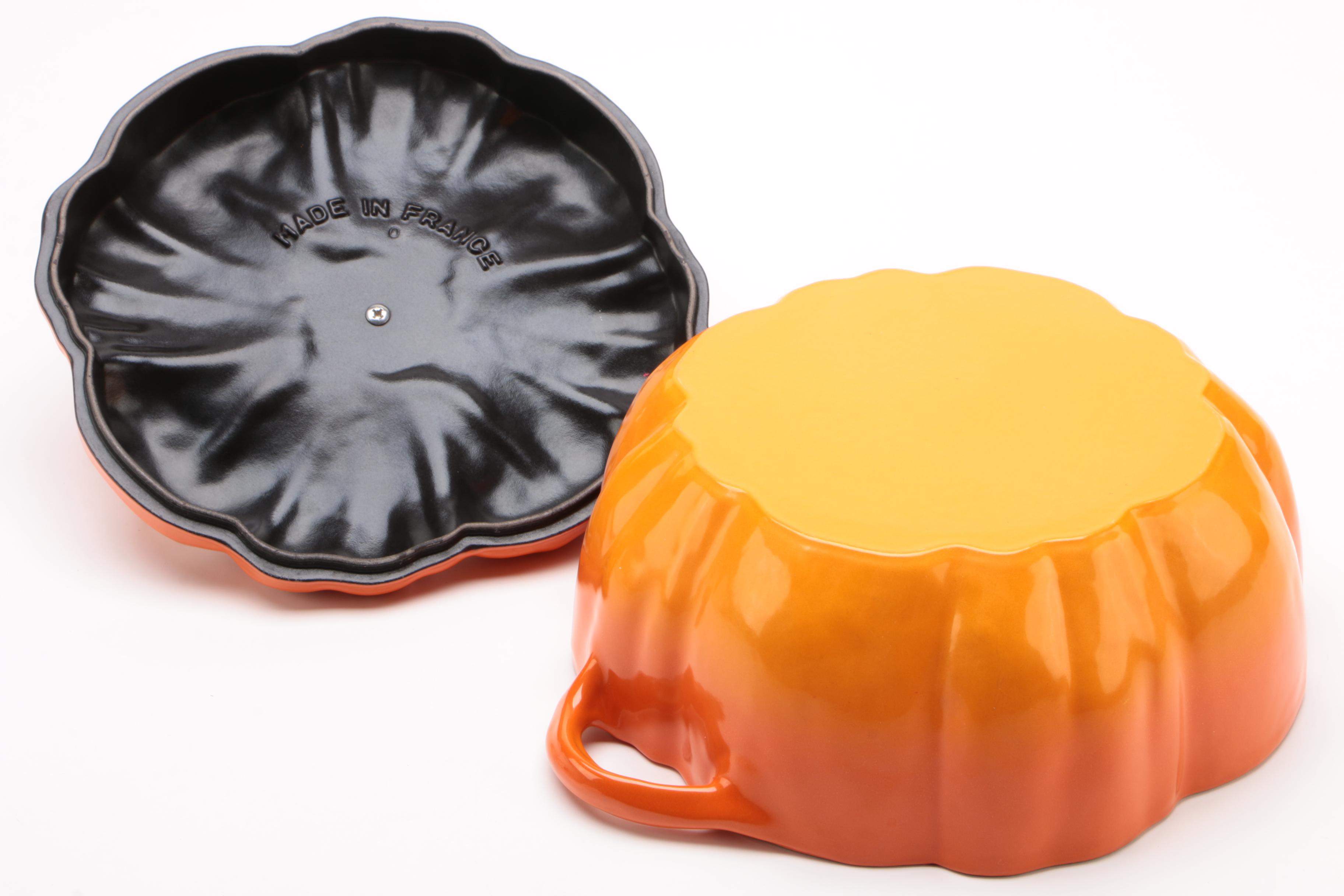 Staub Cast Iron Pumpkin Casserole Dish