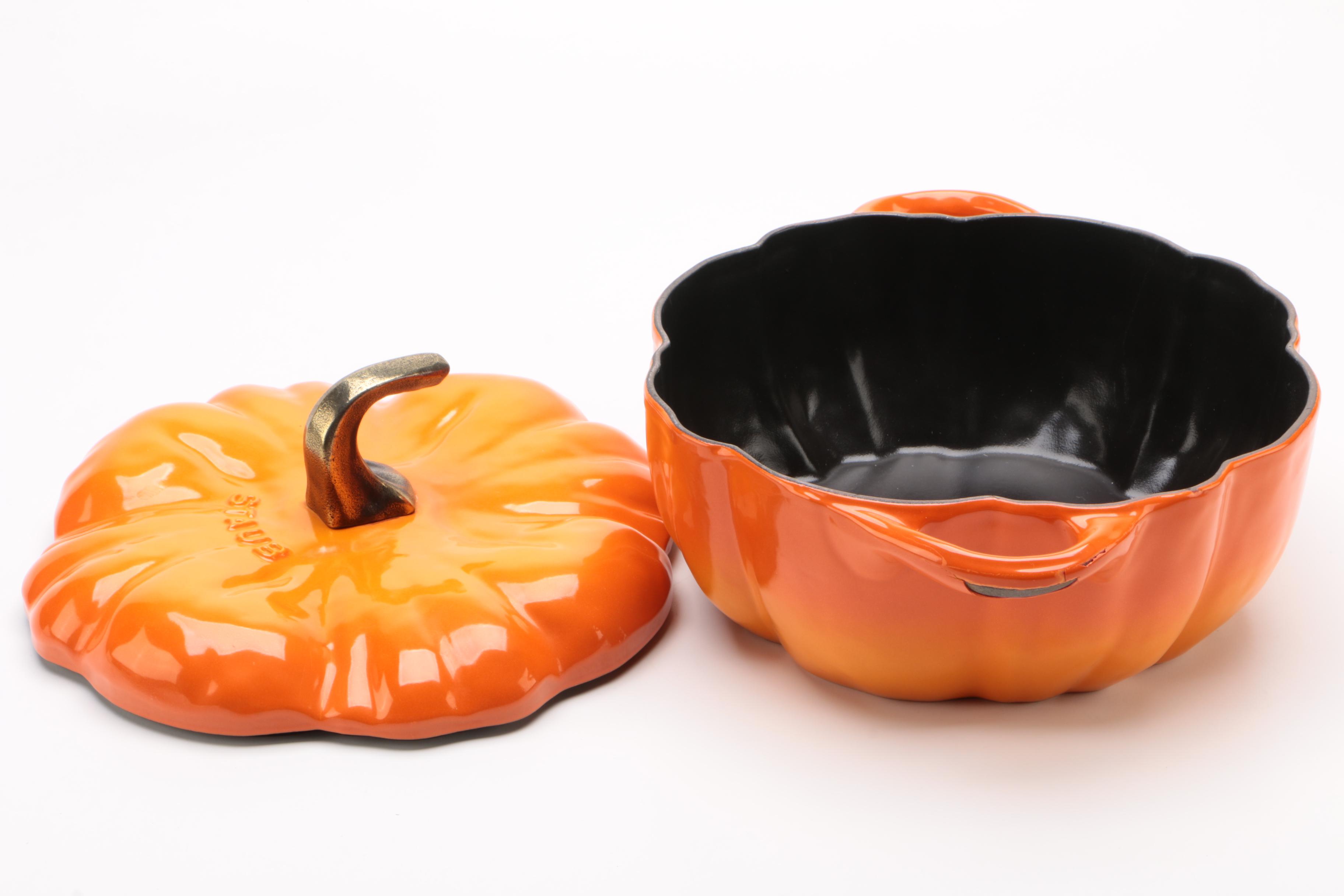 Staub Cast Iron Pumpkin Casserole Dish