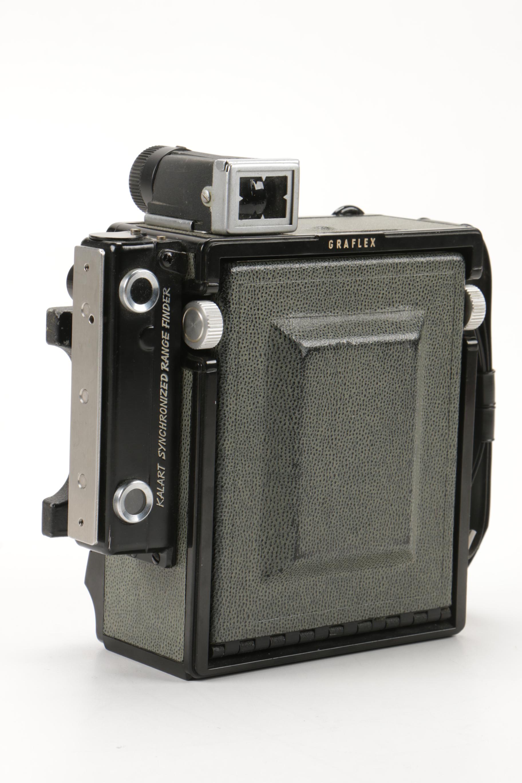 Miniature Graflex 2¼ x 3¼ Speed Graphic, Metz 202 Electronic Flash and More